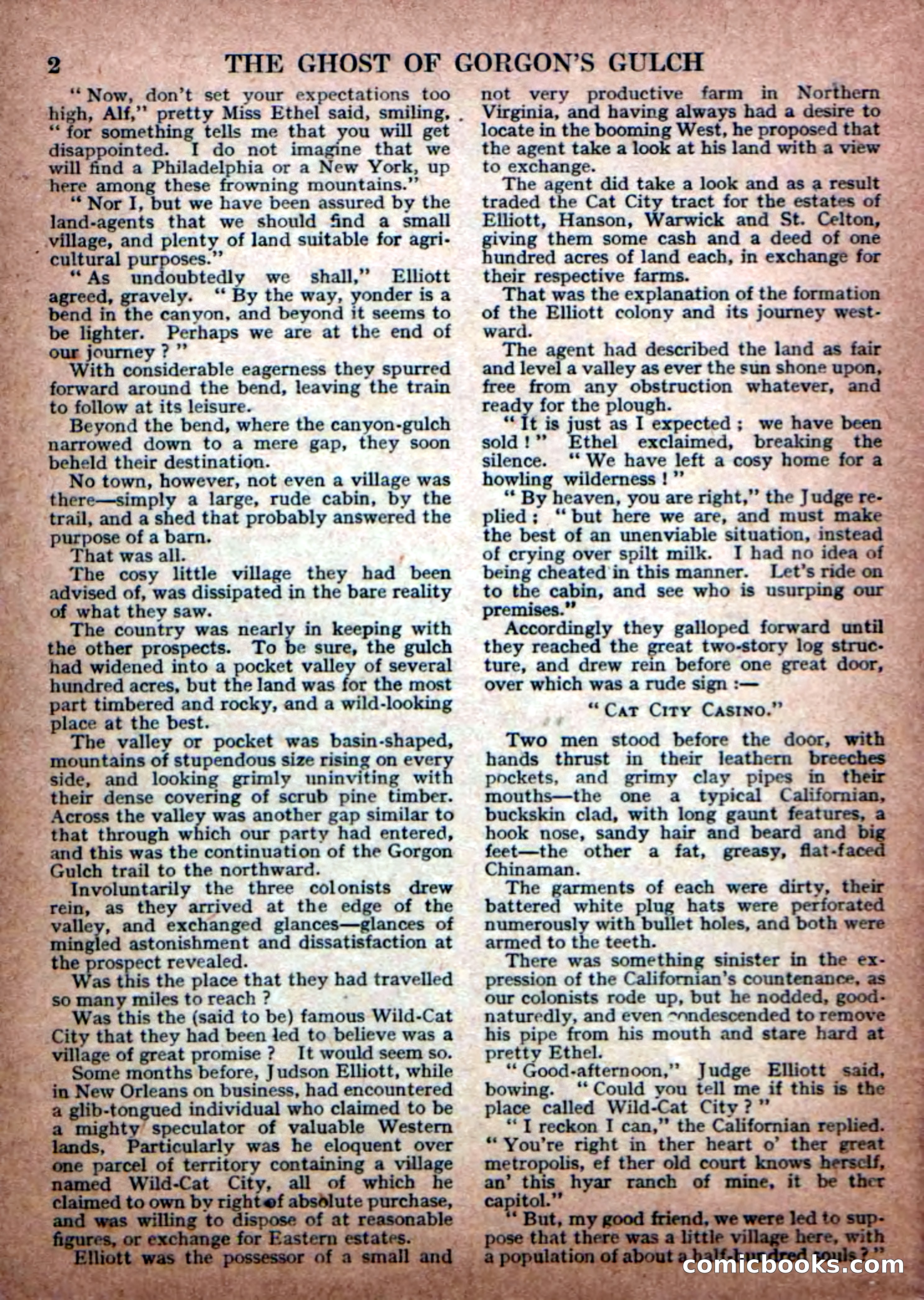 Deadwood Dick Library No. 30: The Ghost of Gorgons Gulch — page 4 of 36