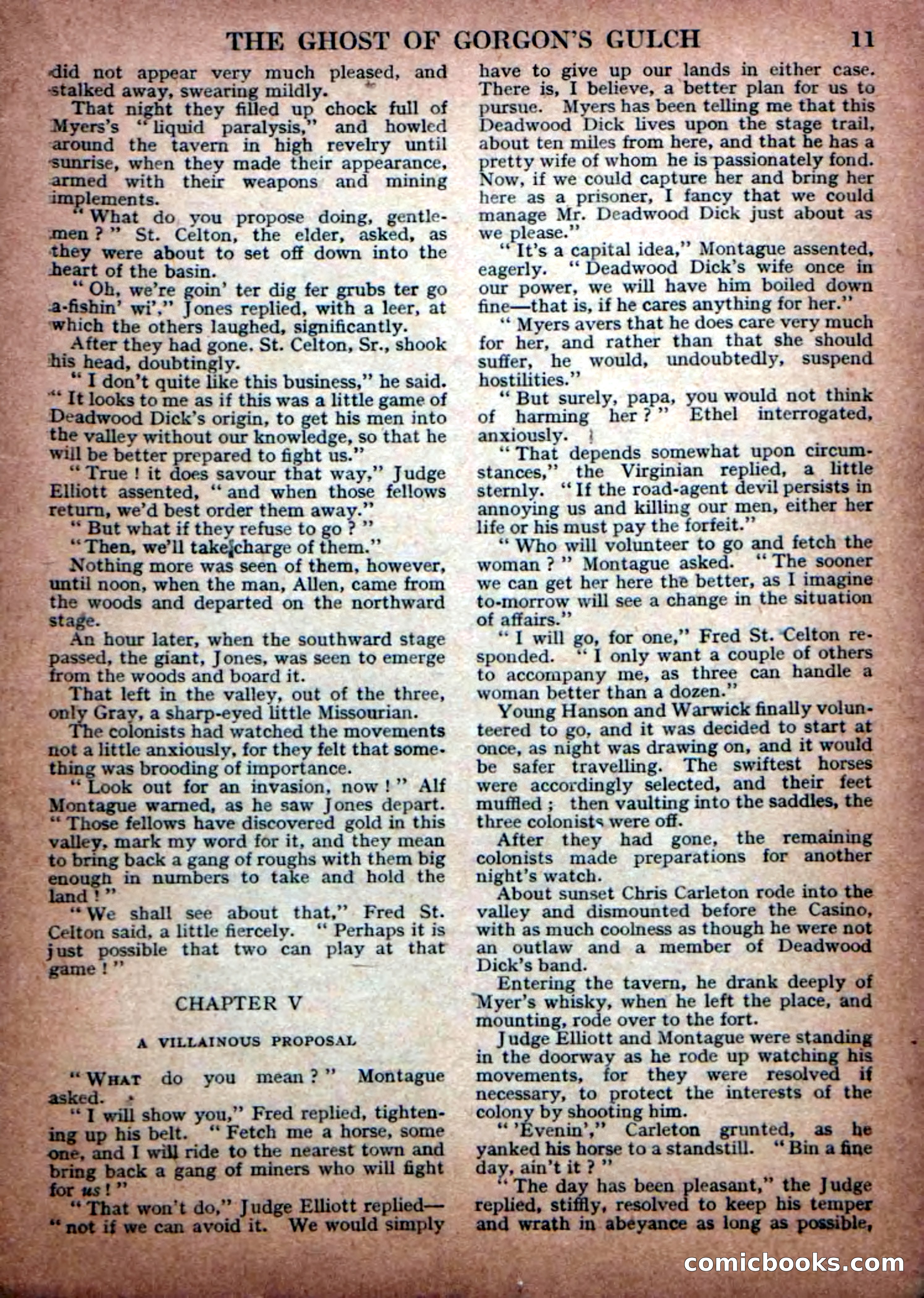 Deadwood Dick Library No. 30: The Ghost of Gorgons Gulch — page 13 of 36