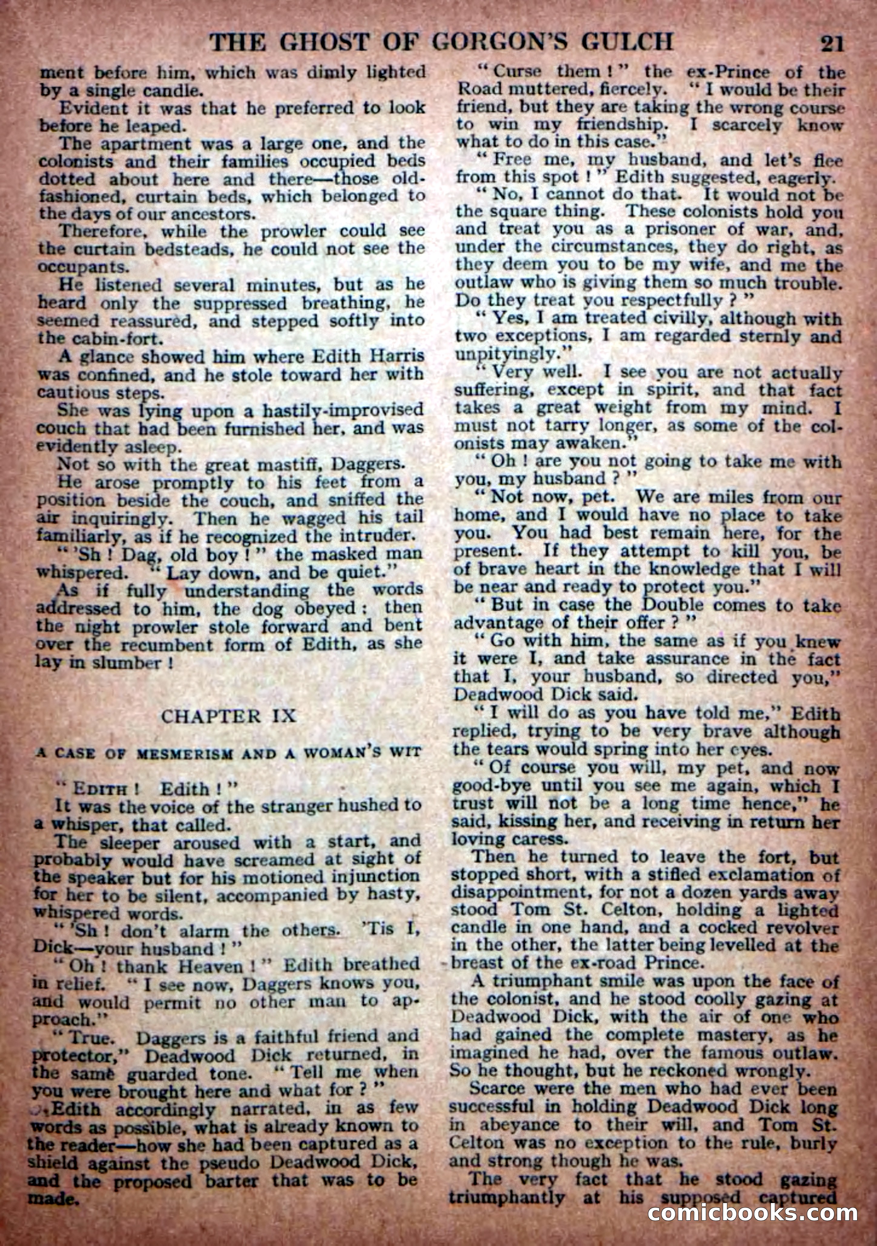 Deadwood Dick Library No. 30: The Ghost of Gorgons Gulch — page 23 of 36