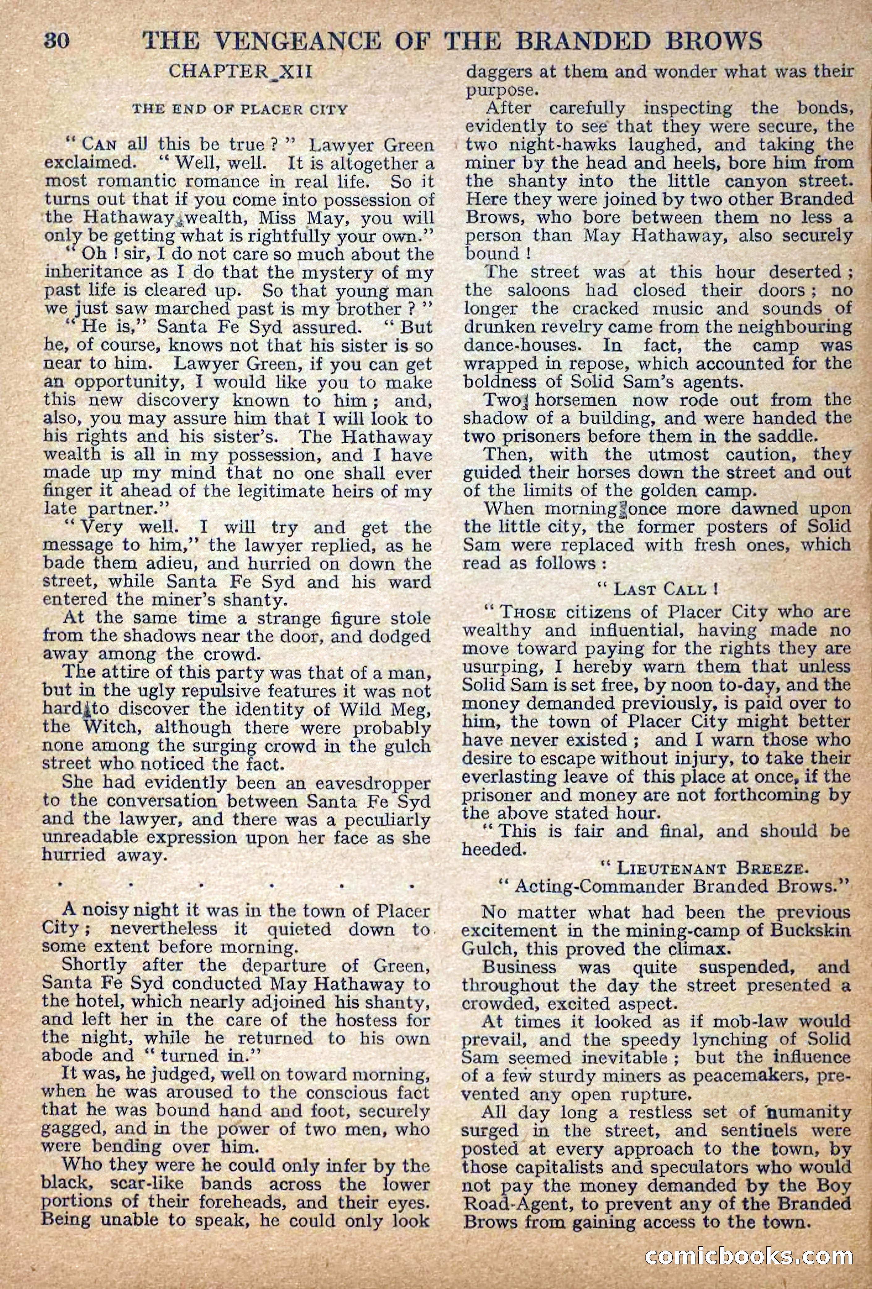 Deadwood Dick Library No. 31 — page 32 of 36