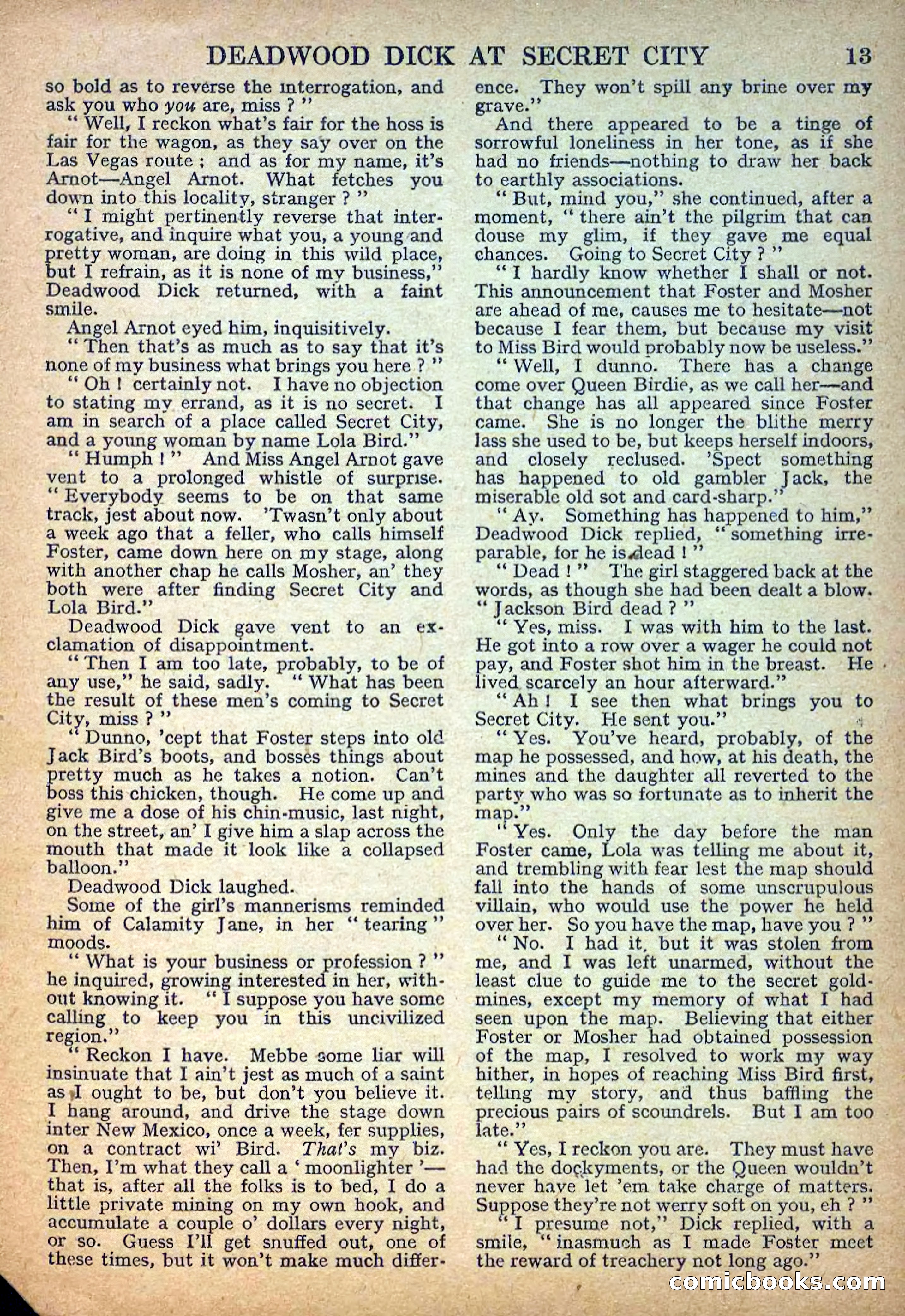 Deadwood Dick Library No. 32 — page 15 of 36