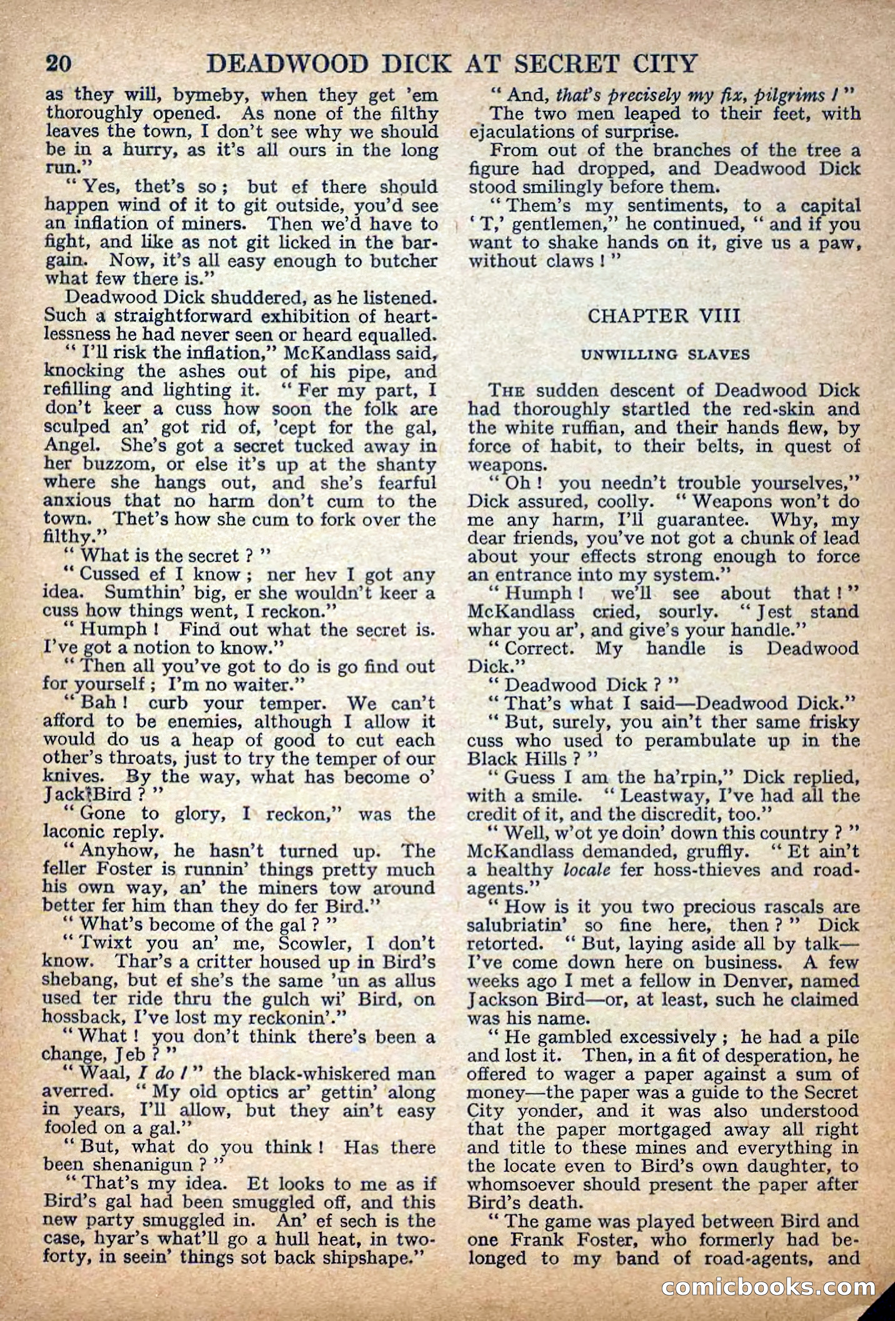 Deadwood Dick Library No. 32 — page 22 of 36