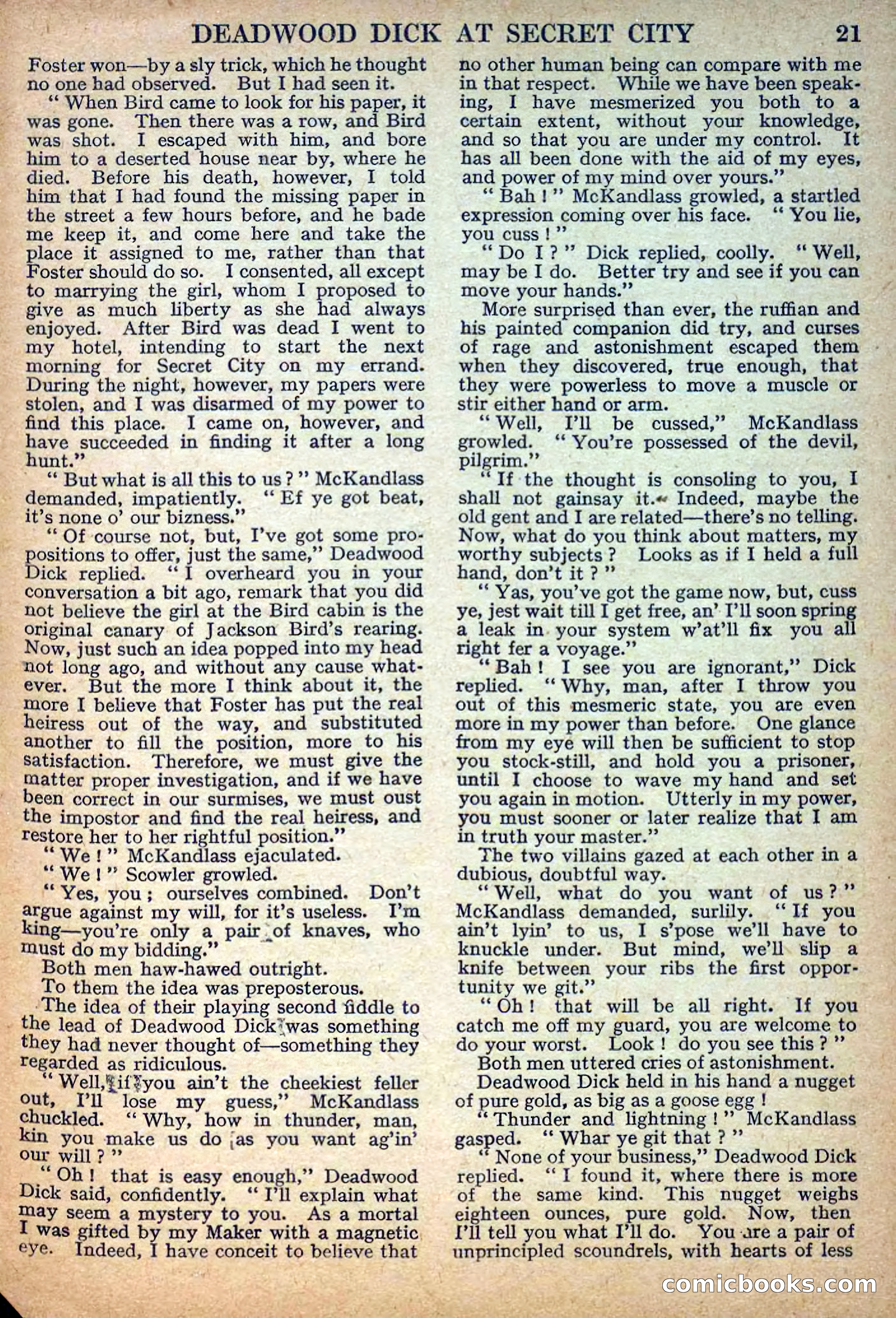 Deadwood Dick Library No. 32 — page 23 of 36