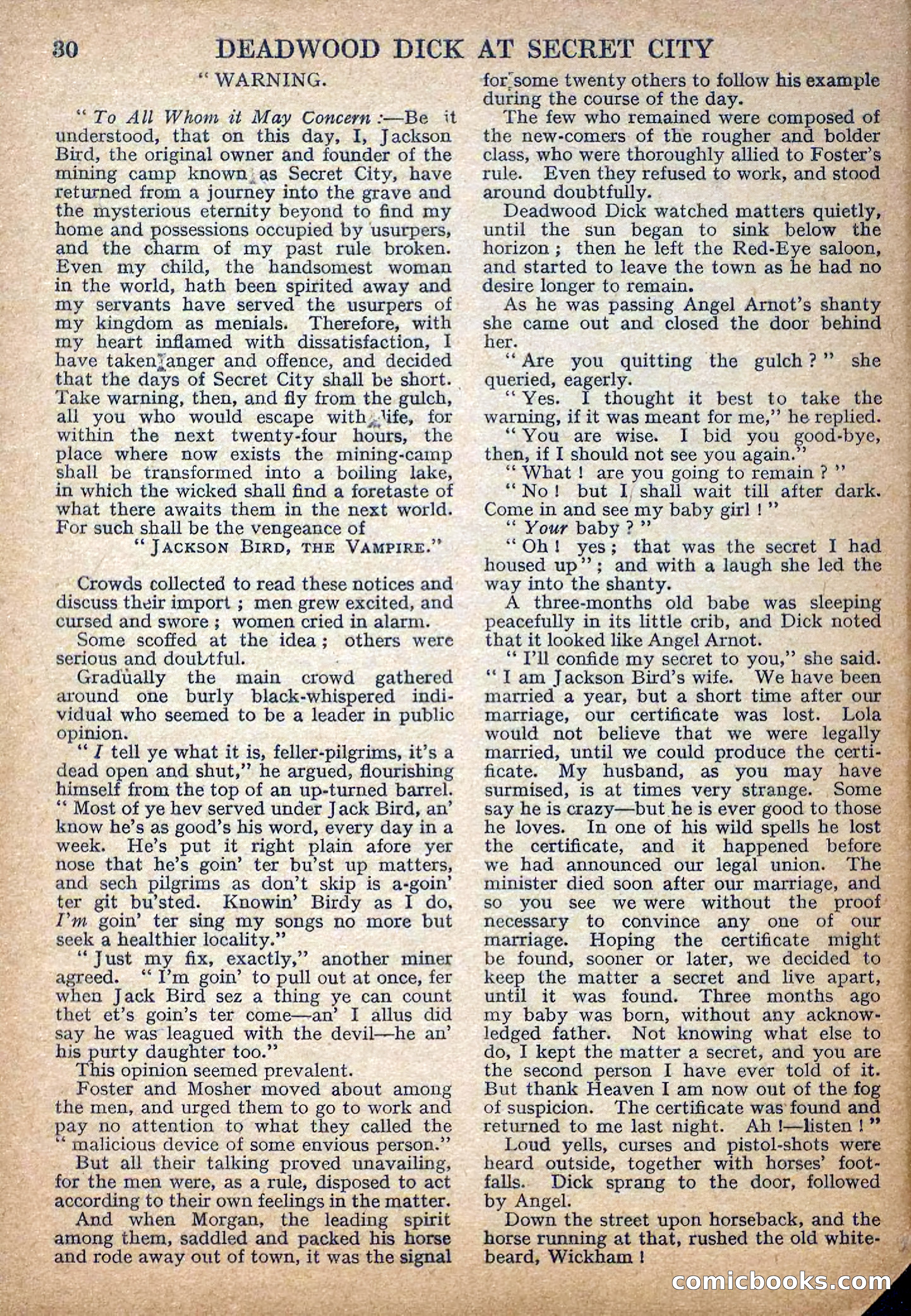 Deadwood Dick Library No. 32 — page 32 of 36