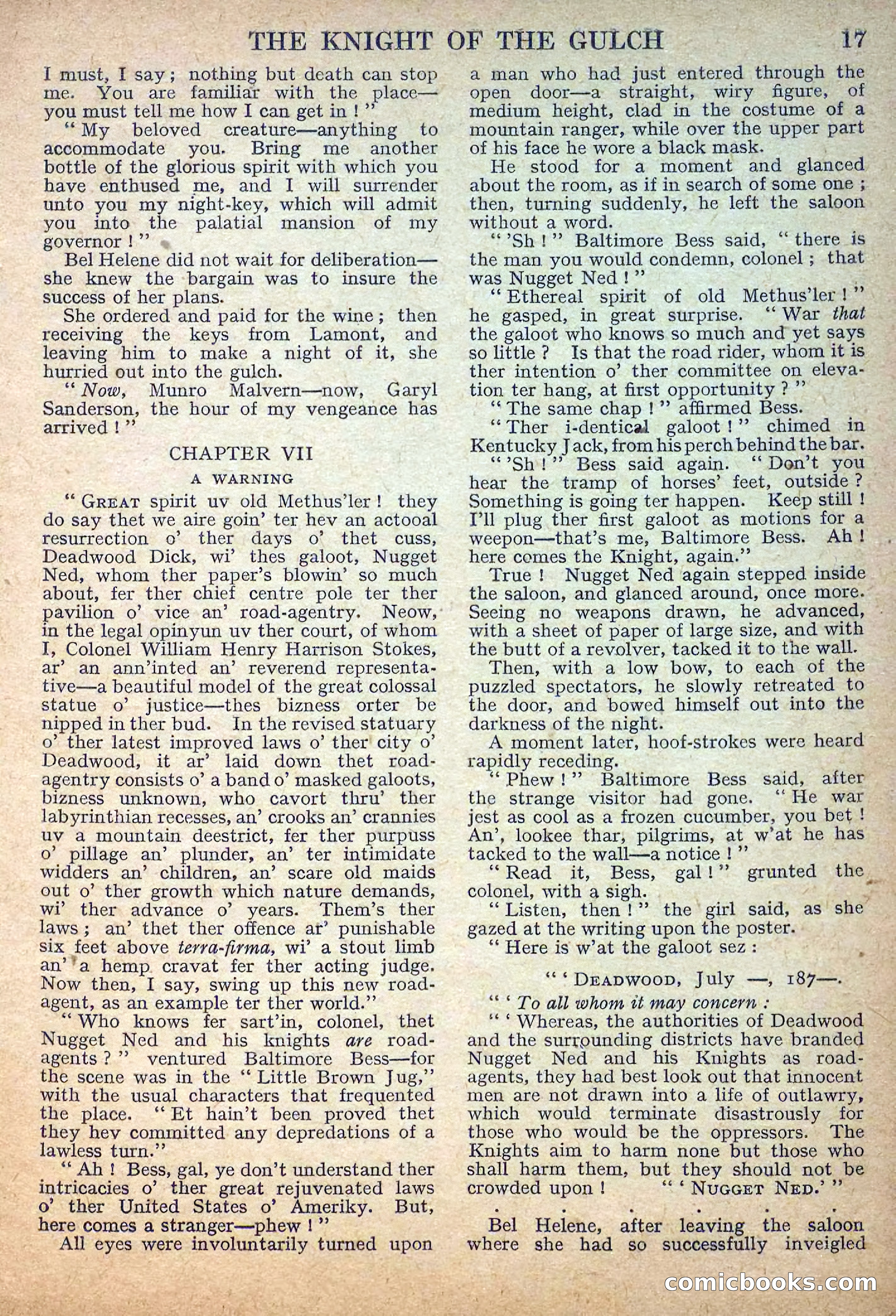Deadwood Dick Library No. 33 — page 19 of 36