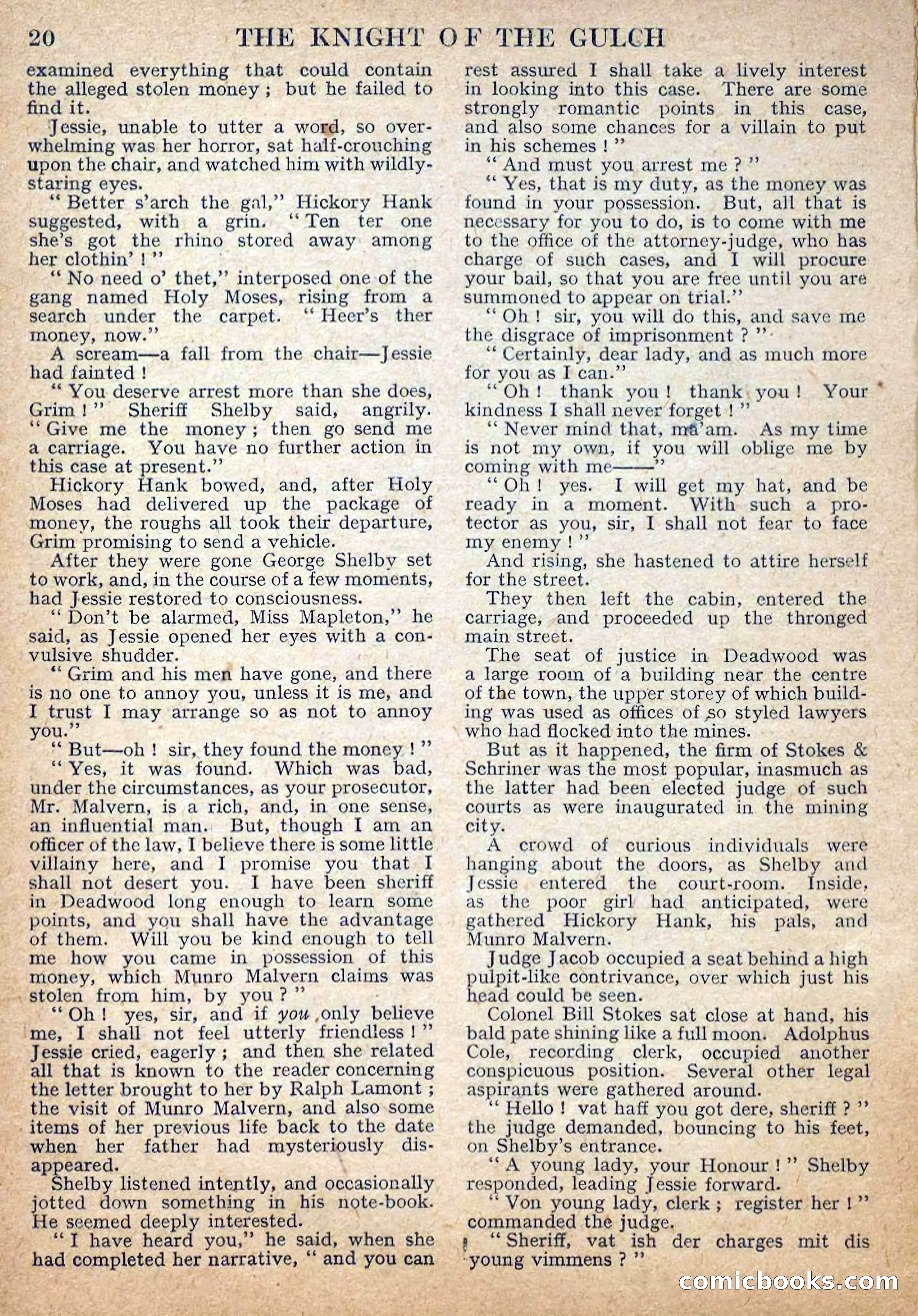 Deadwood Dick Library No. 33 — page 22 of 36