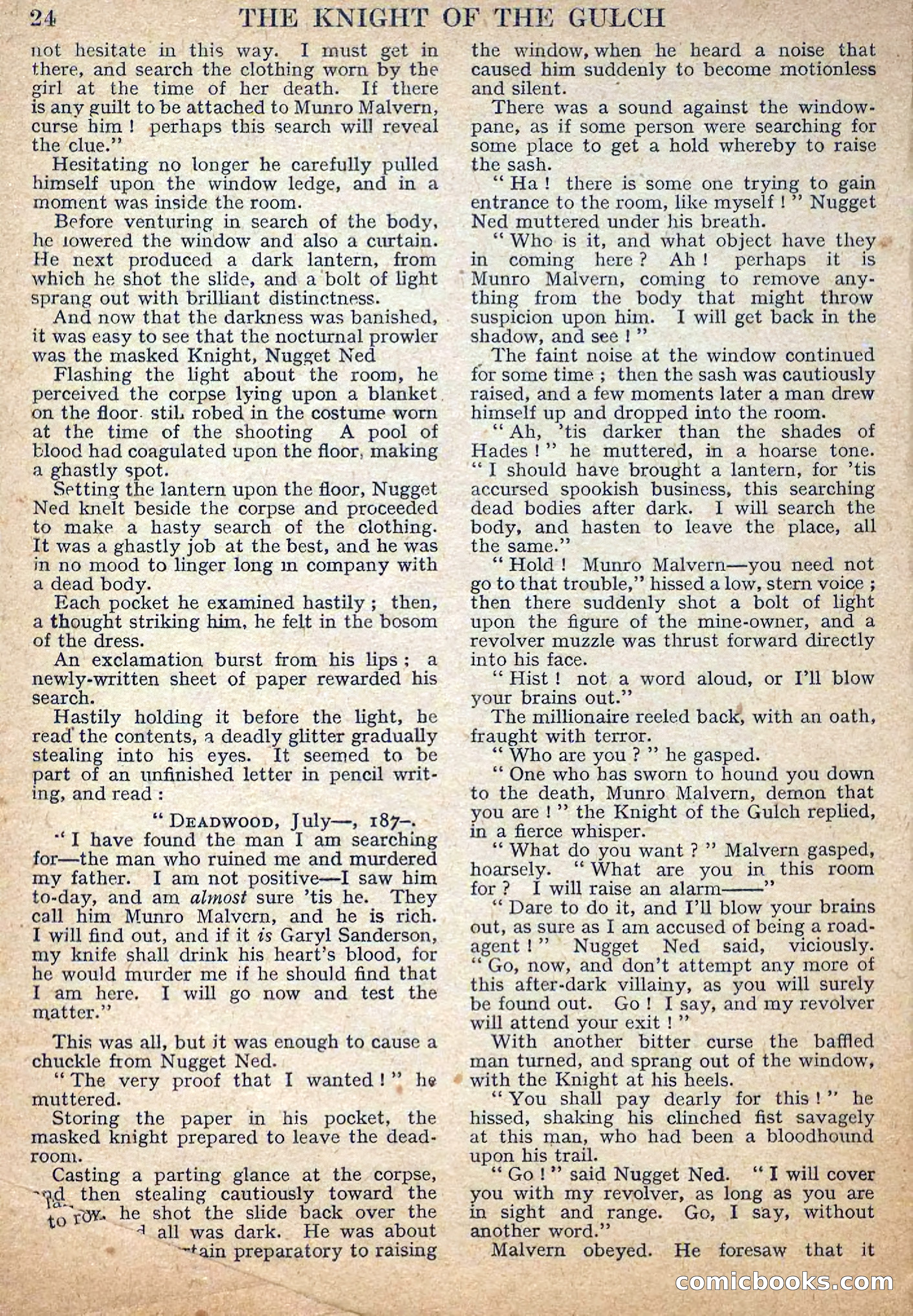 Deadwood Dick Library No. 33 — page 26 of 36