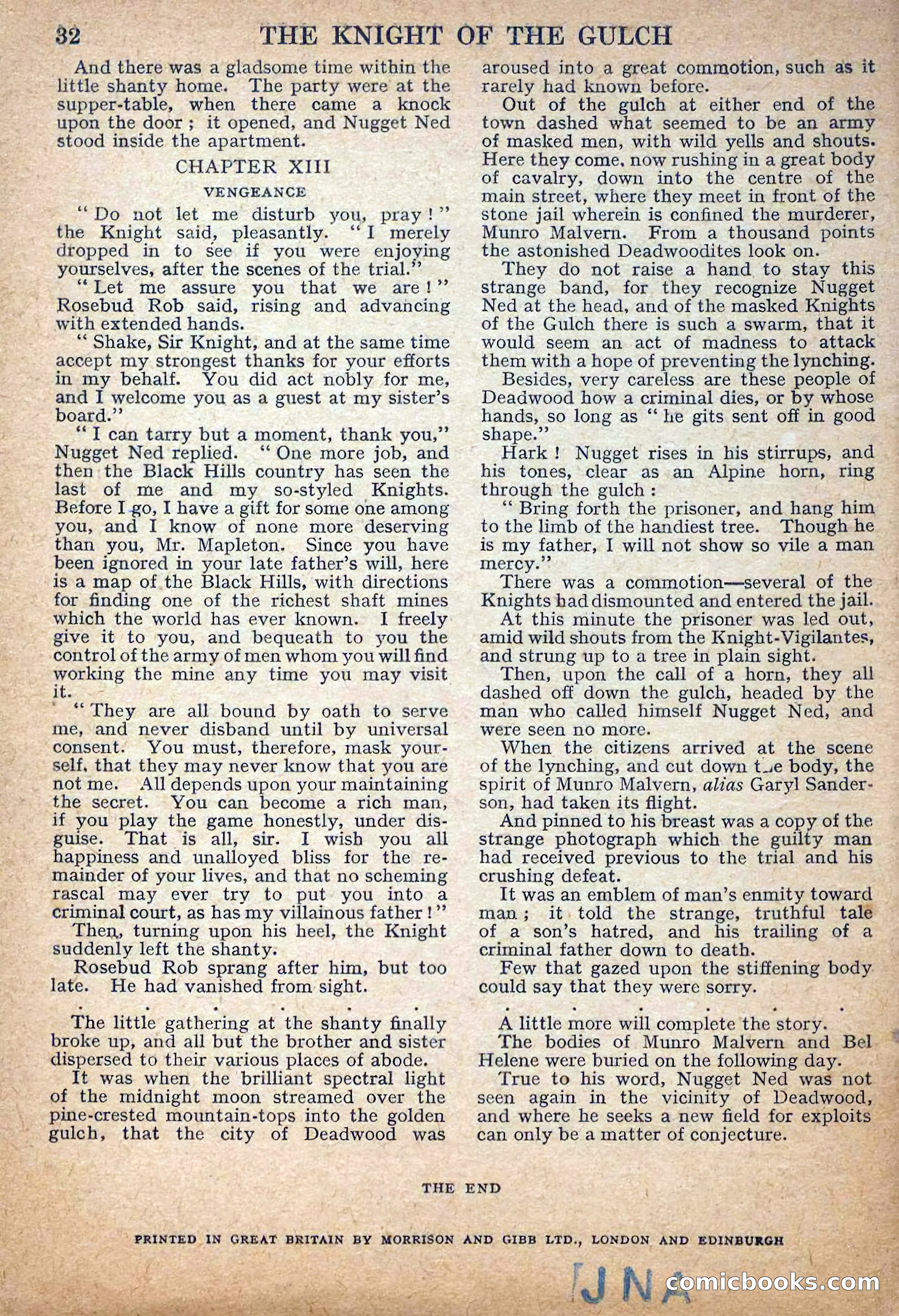 Deadwood Dick Library No. 33 — page 34 of 36