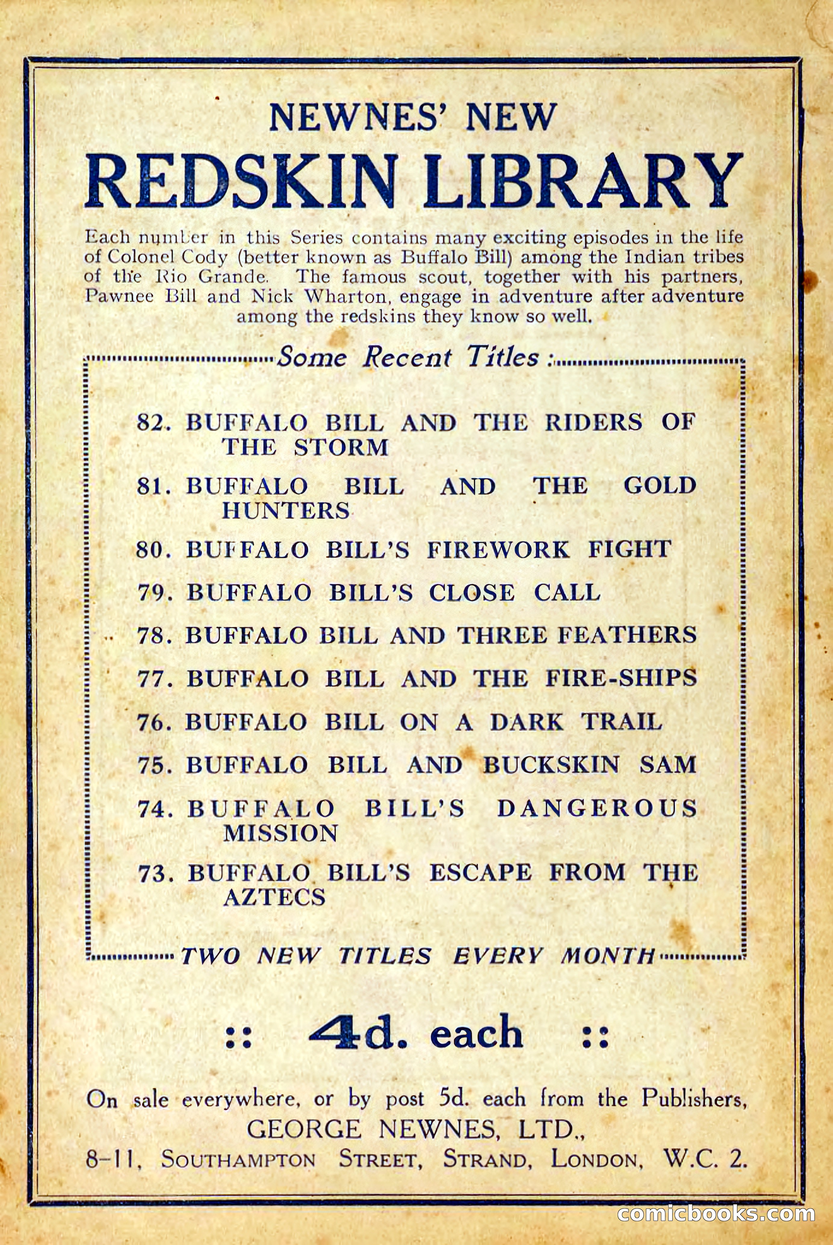 Deadwood Dick Library No. 34 — page 36 of 36