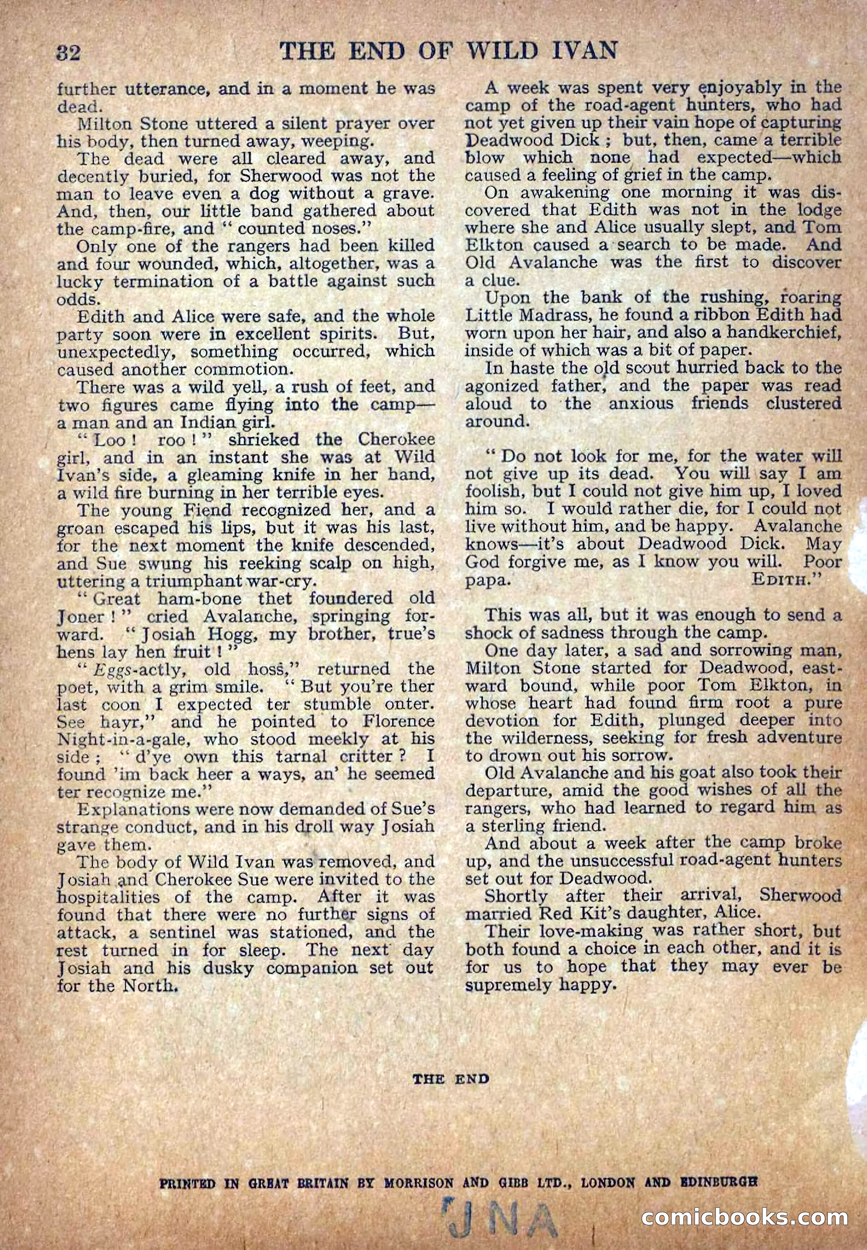 Deadwood Dick Library, No. 5 — page 34 of 36
