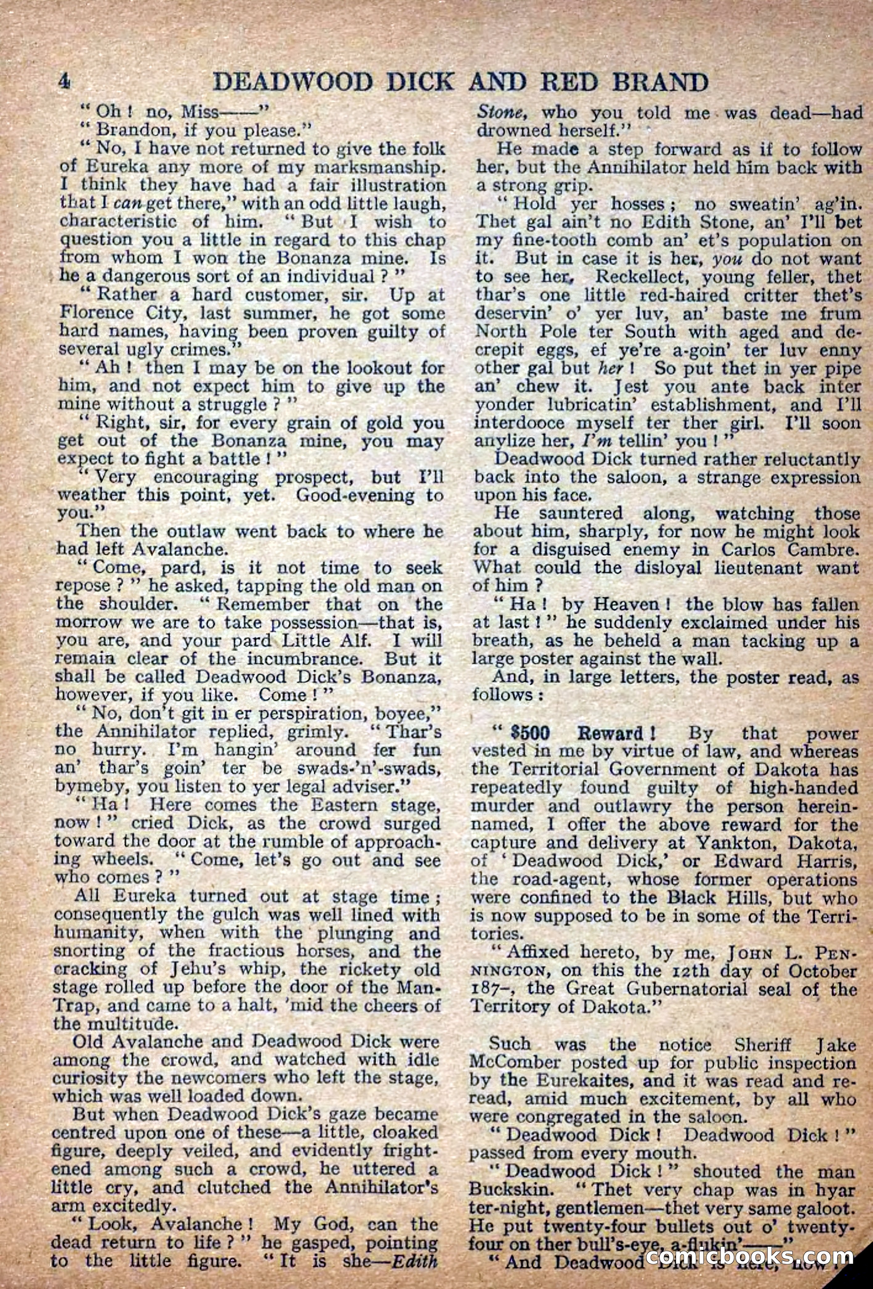 Deadwood Dick Library No. 7 — page 6 of 36