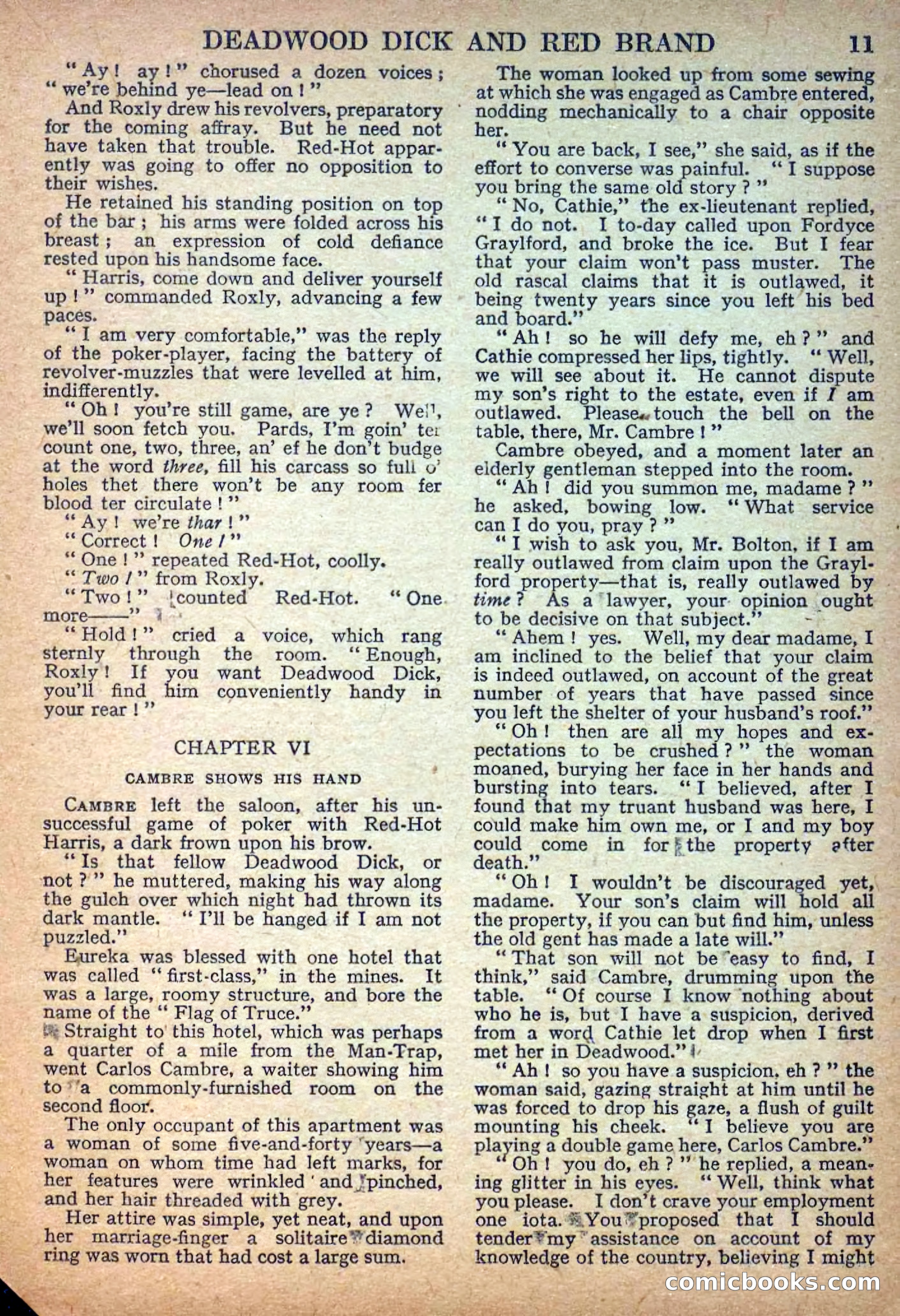 Deadwood Dick Library No. 7 — page 13 of 36