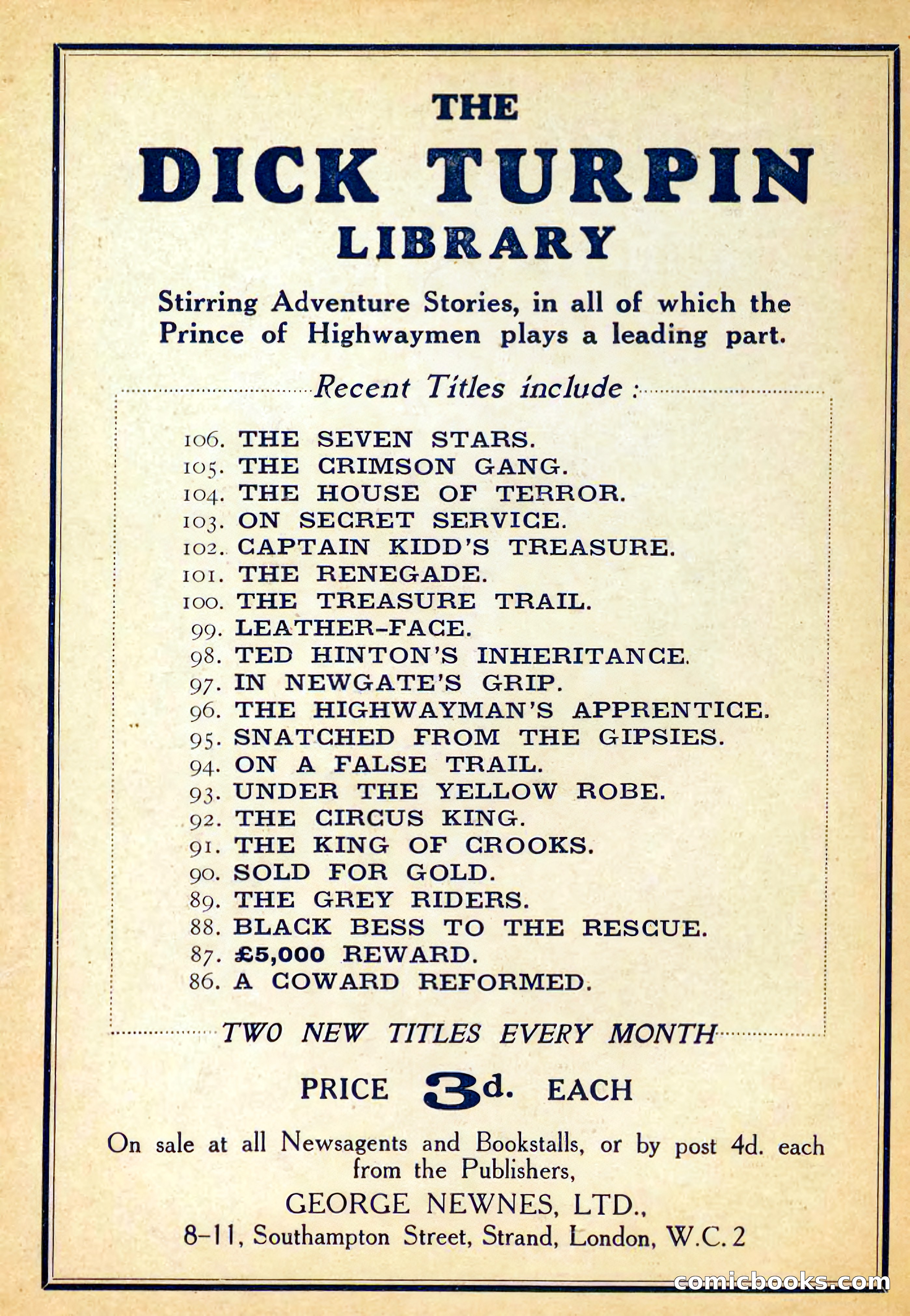 Deadwood Dick Library No. 9: Hurricane Nell's Revenge — page 2 of 36