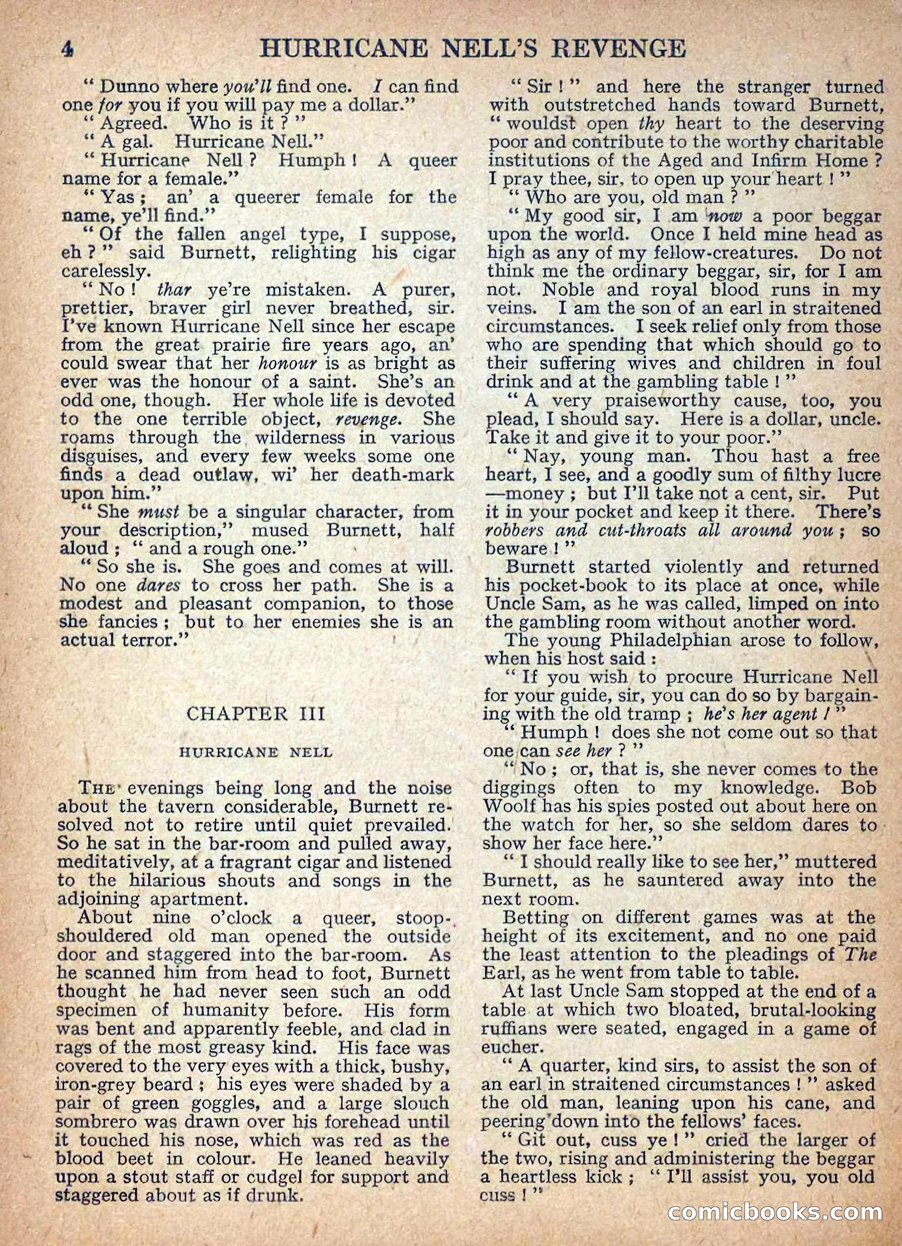 Deadwood Dick Library No. 9: Hurricane Nell's Revenge — page 6 of 36