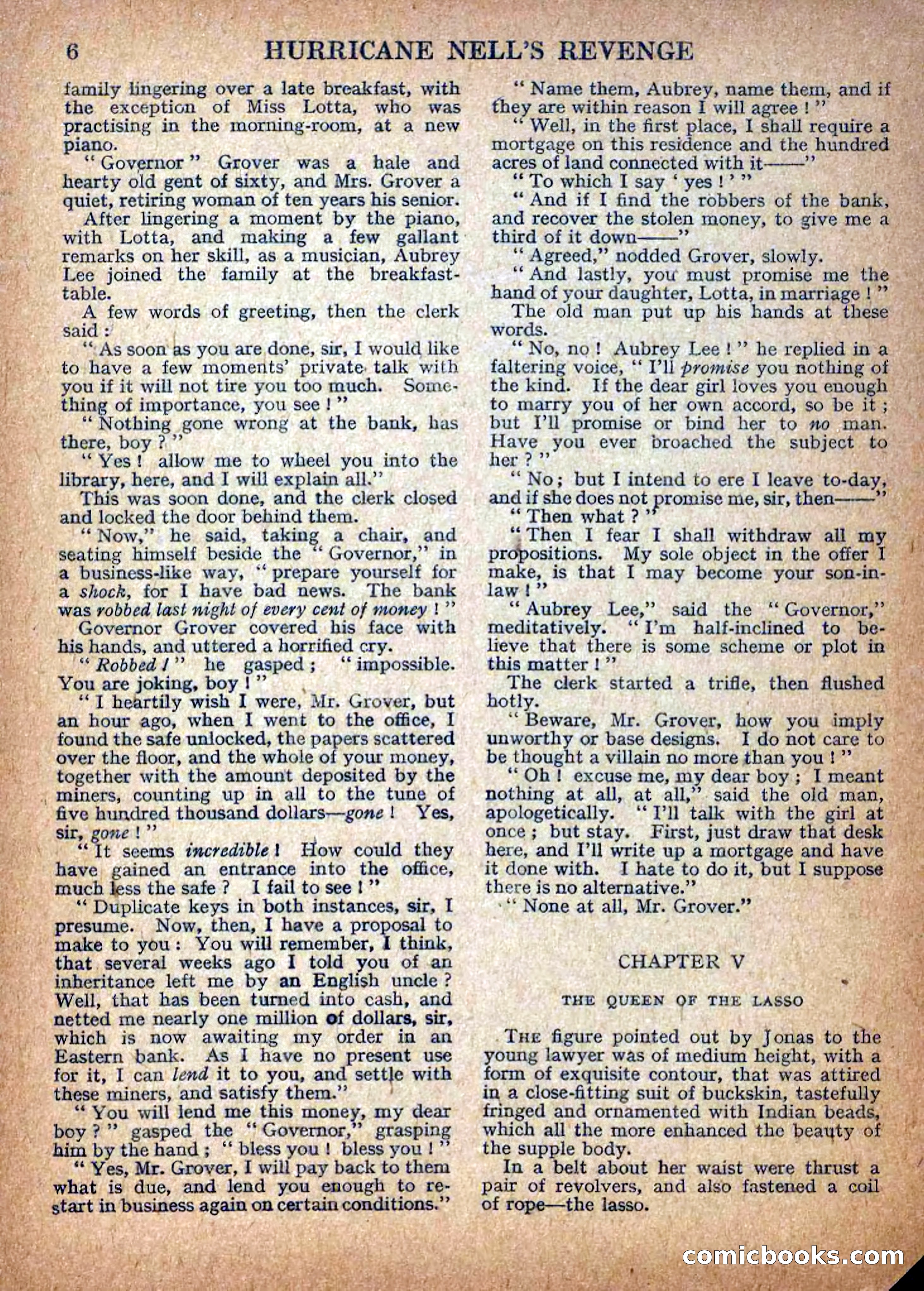 Deadwood Dick Library No. 9: Hurricane Nell's Revenge — page 8 of 36