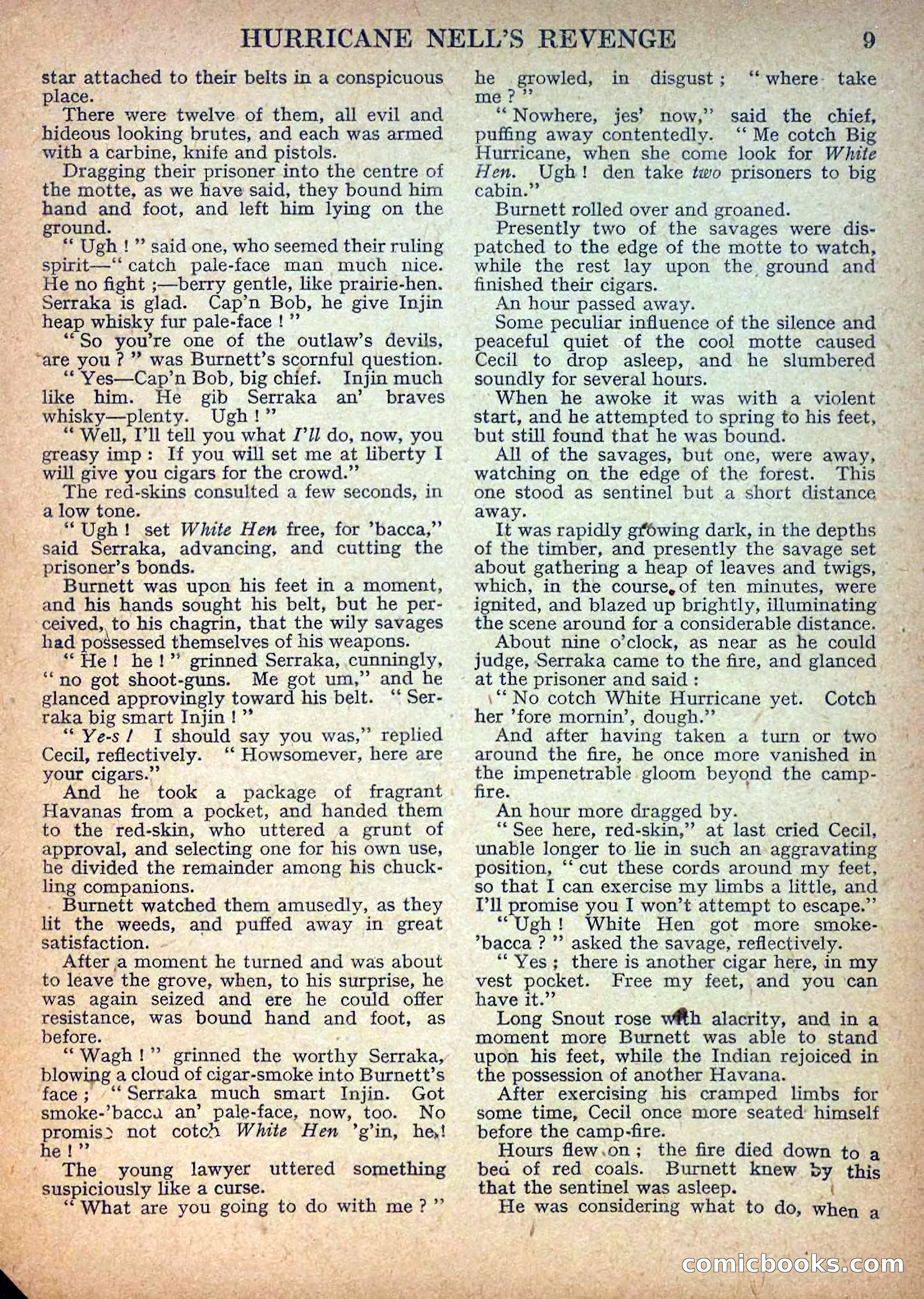 Deadwood Dick Library No. 9: Hurricane Nell's Revenge — page 11 of 36