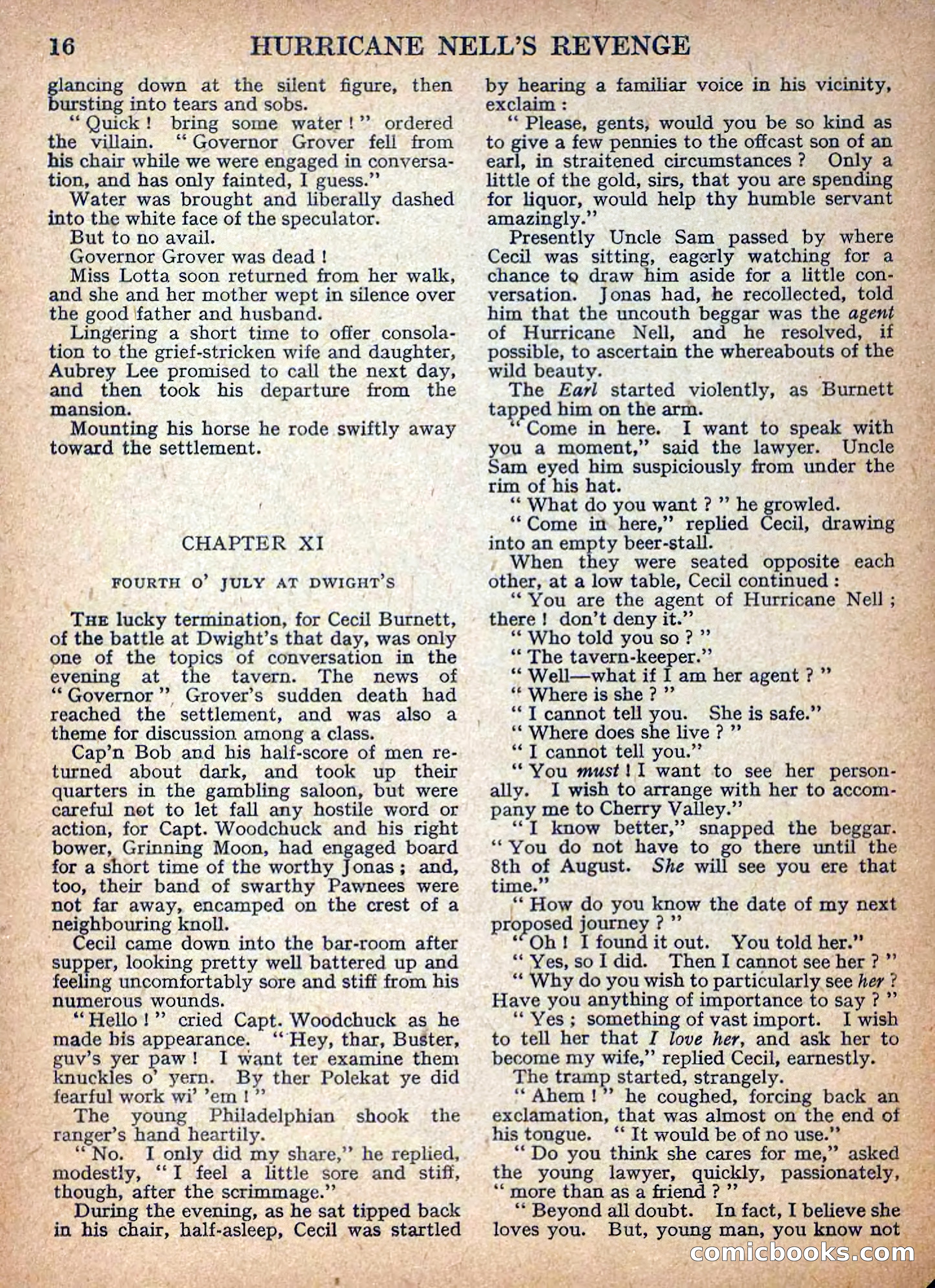 Deadwood Dick Library No. 9: Hurricane Nell's Revenge — page 18 of 36