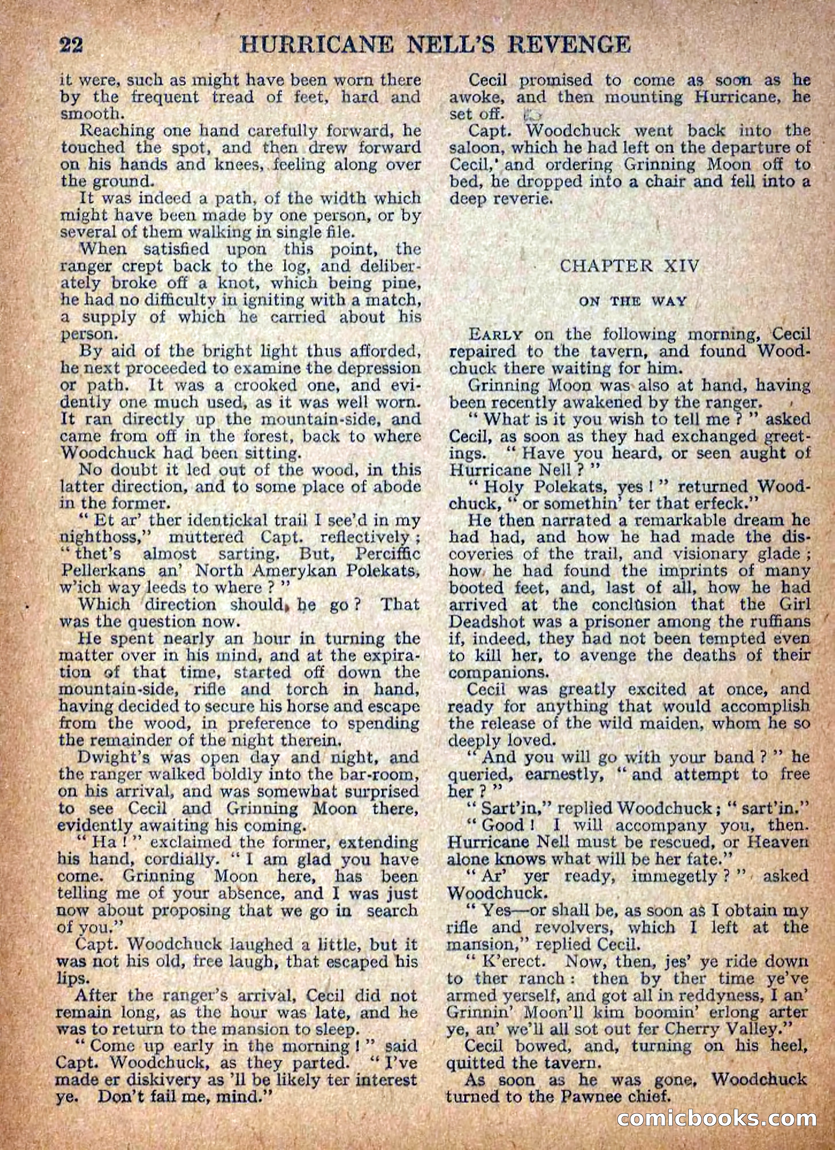 Deadwood Dick Library No. 9: Hurricane Nell's Revenge — page 24 of 36
