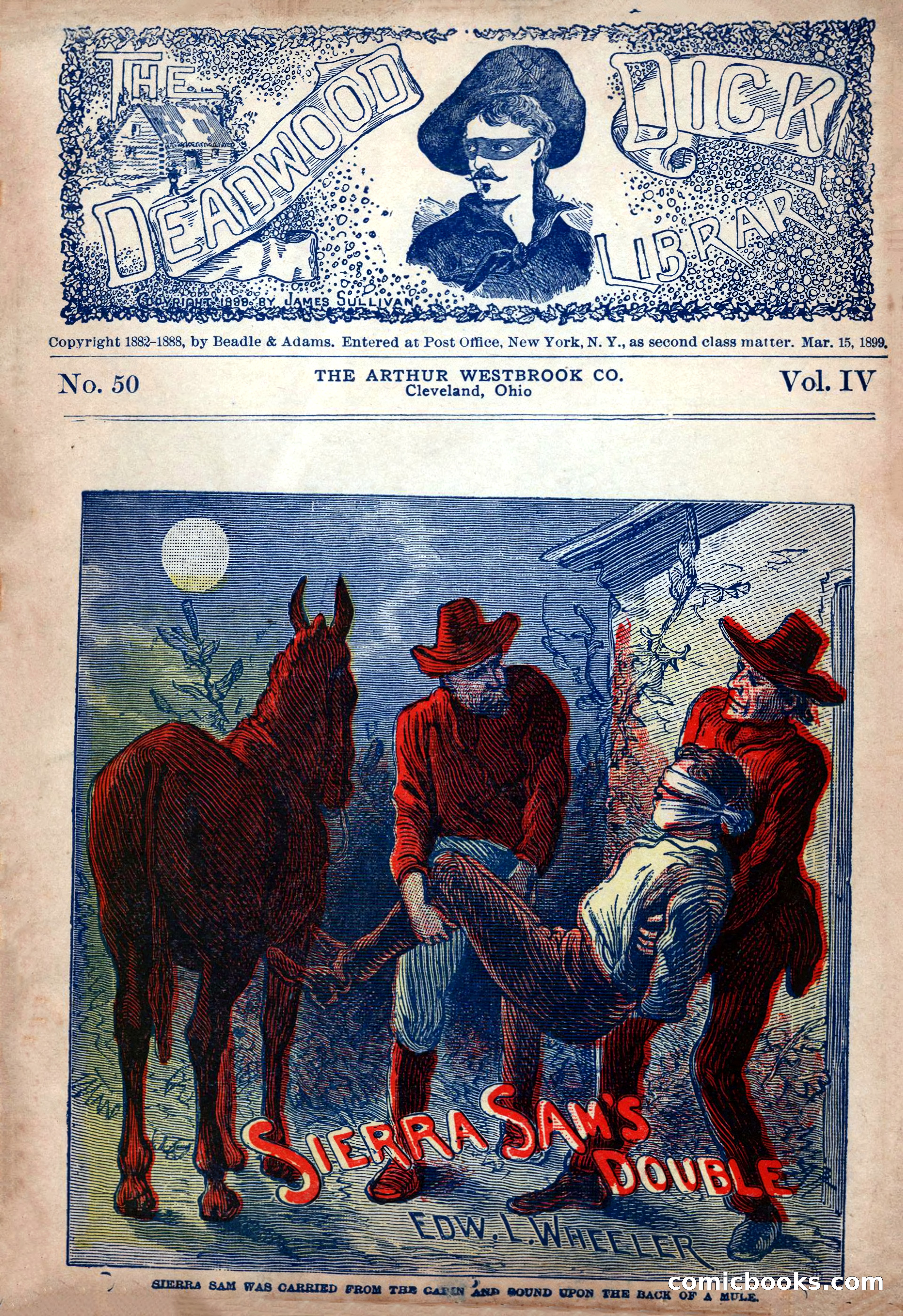 Deadwood Dick Library: Sierra Sam's Double, No. 50 — page 1 of 36