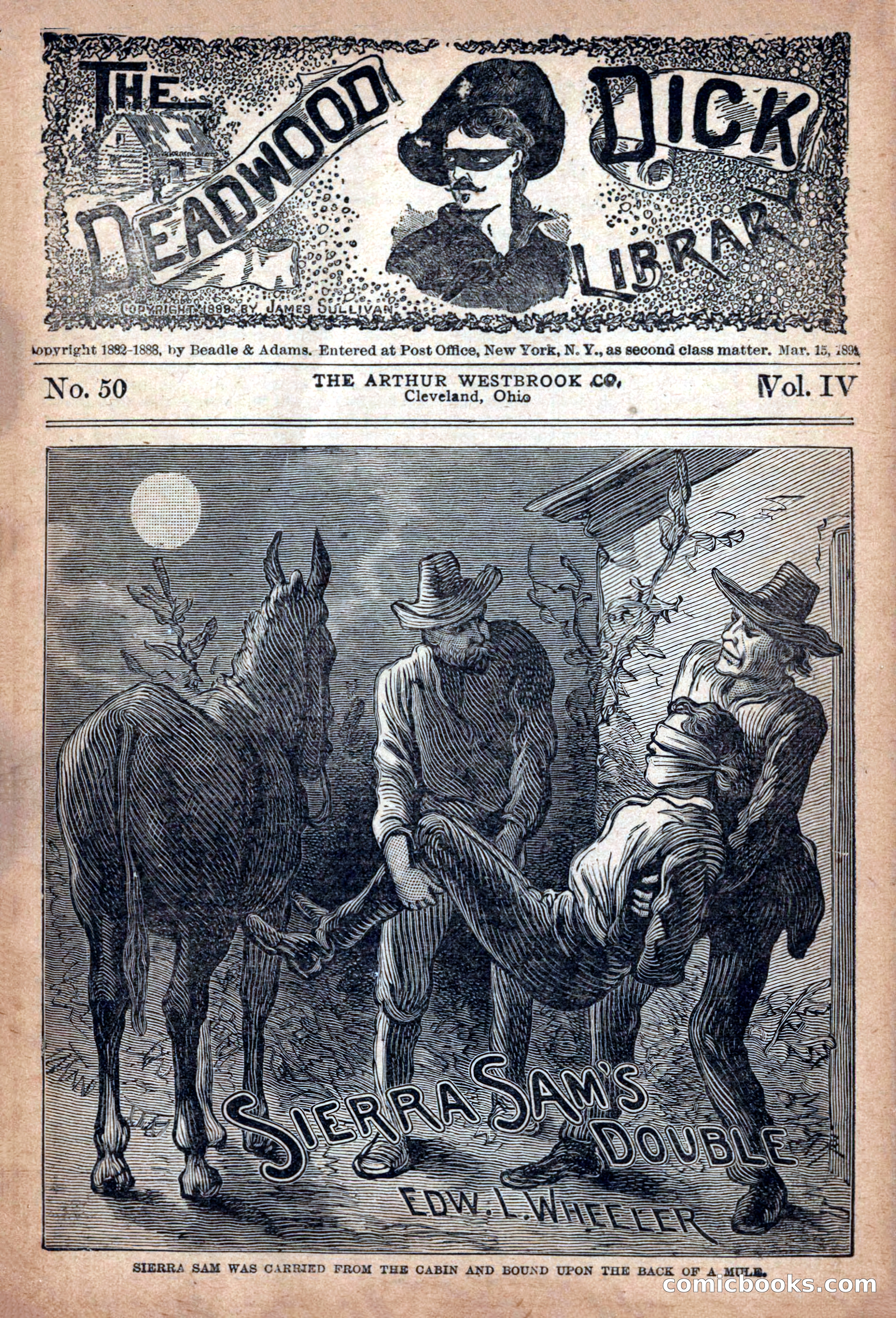 Deadwood Dick Library: Sierra Sam's Double, No. 50 — page 3 of 36