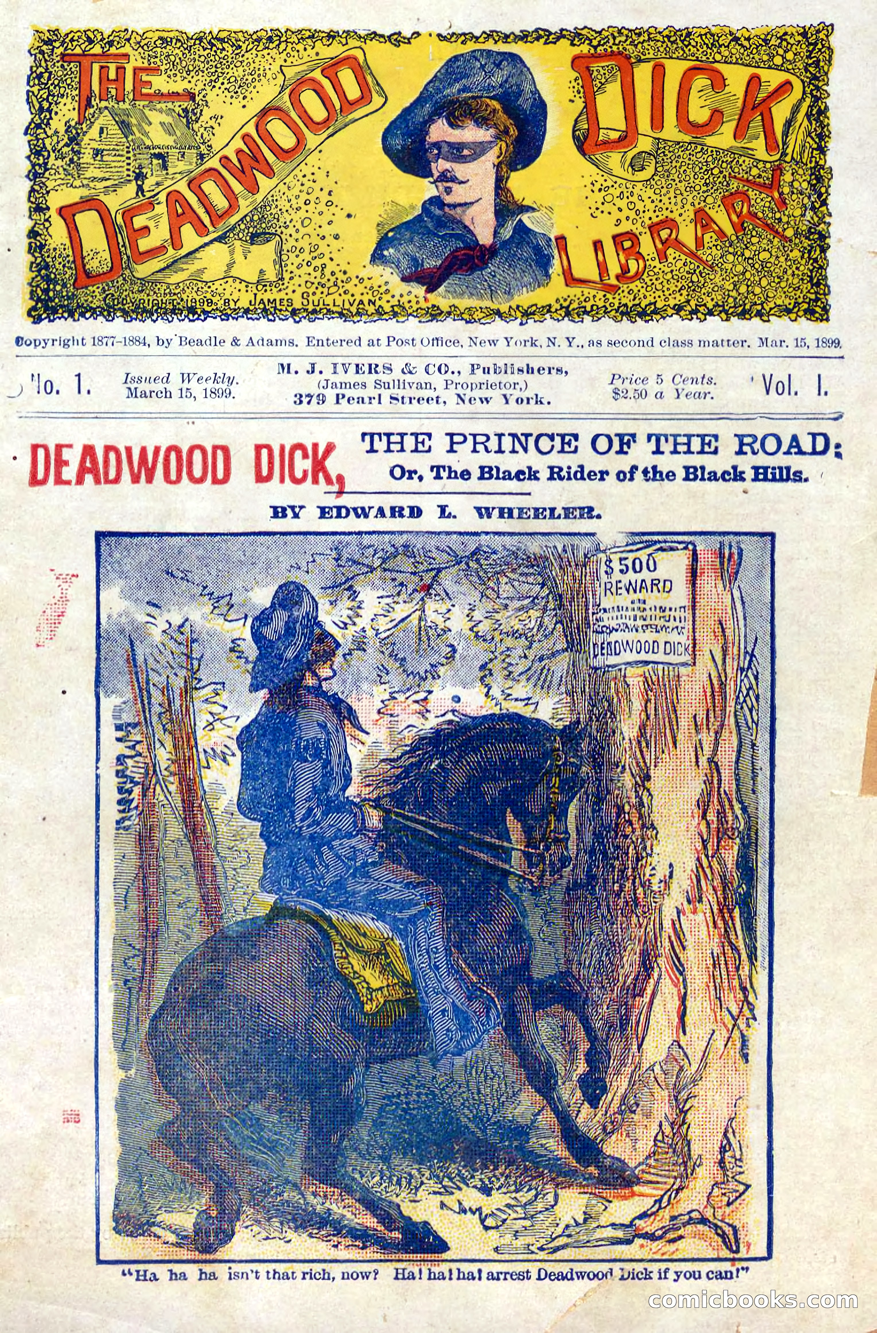 Deadwood Dick Library, Vol. 1, No. 1