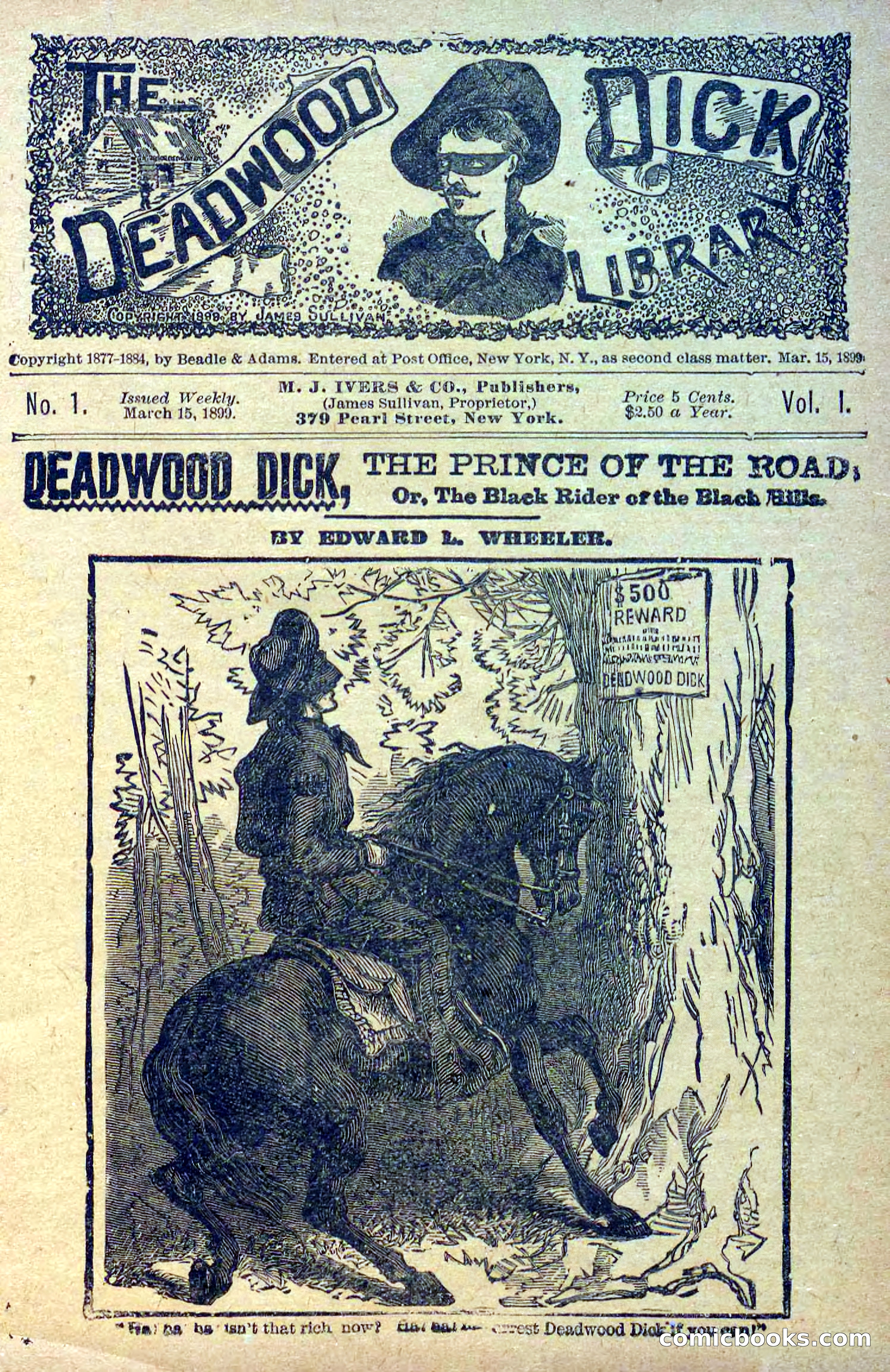 Deadwood Dick Library, Vol. 1, No. 1 — page 3 of 40