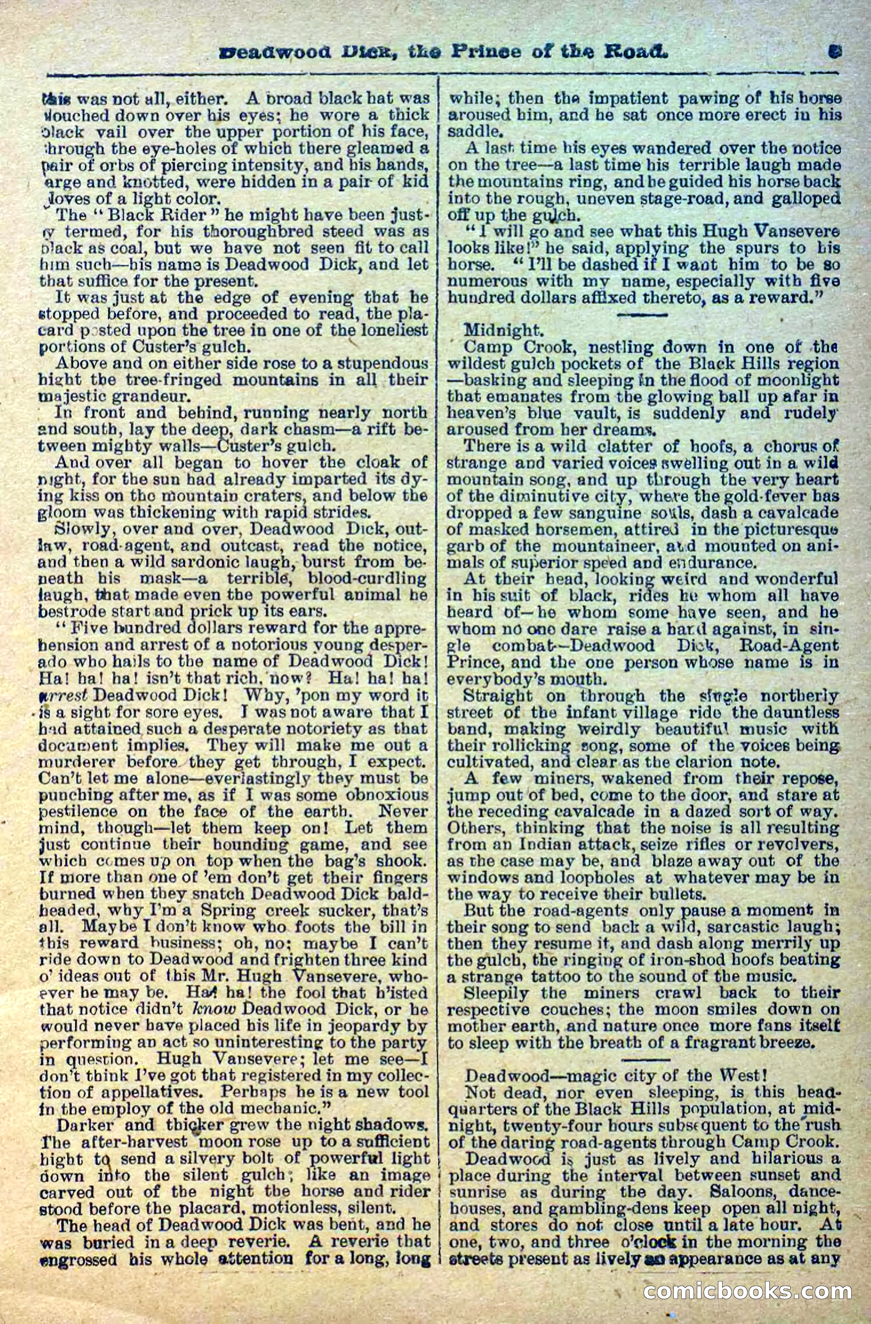 Deadwood Dick Library, Vol. 1, No. 1 — page 7 of 40