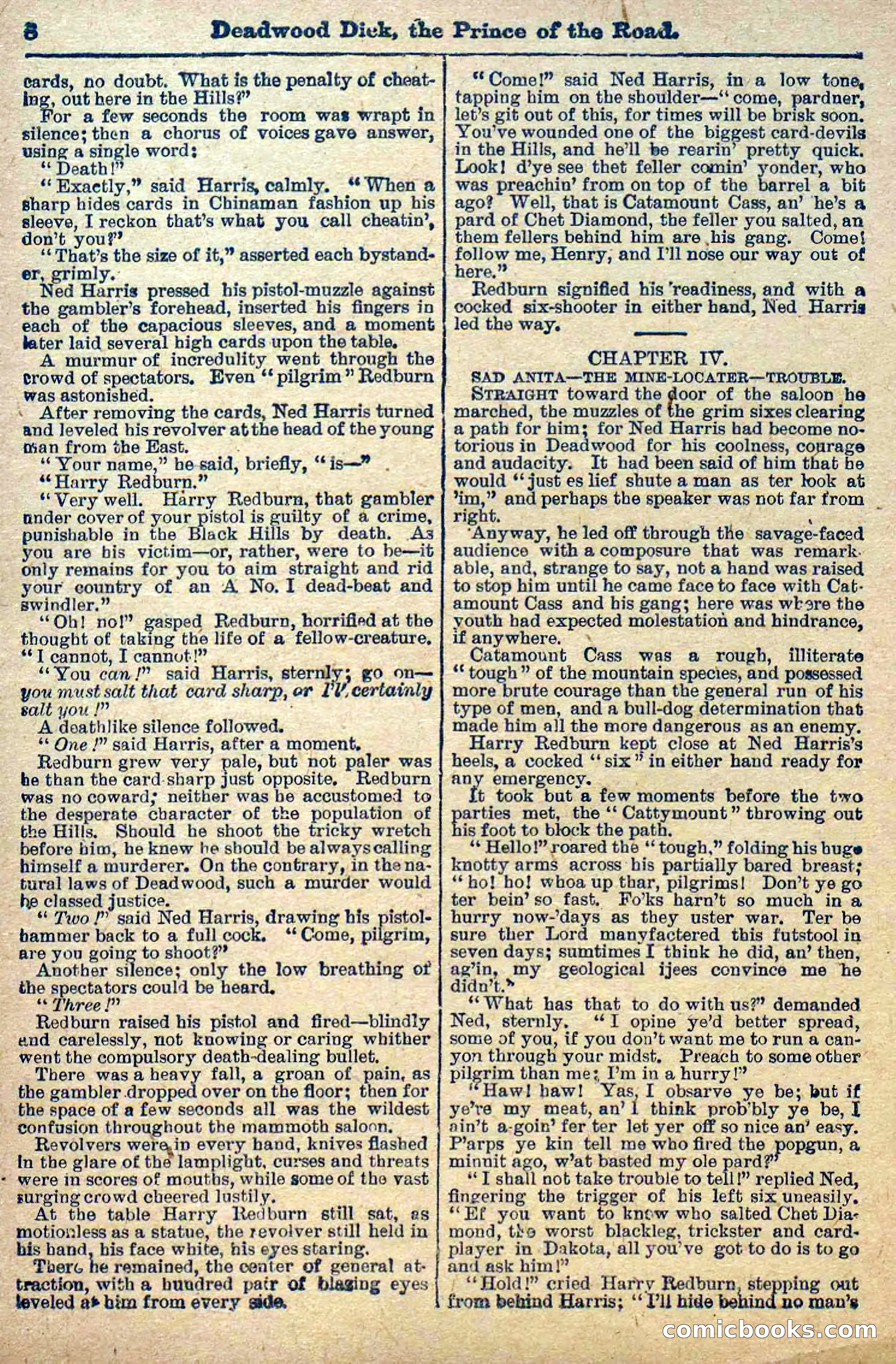 Deadwood Dick Library, Vol. 1, No. 1 — page 10 of 40