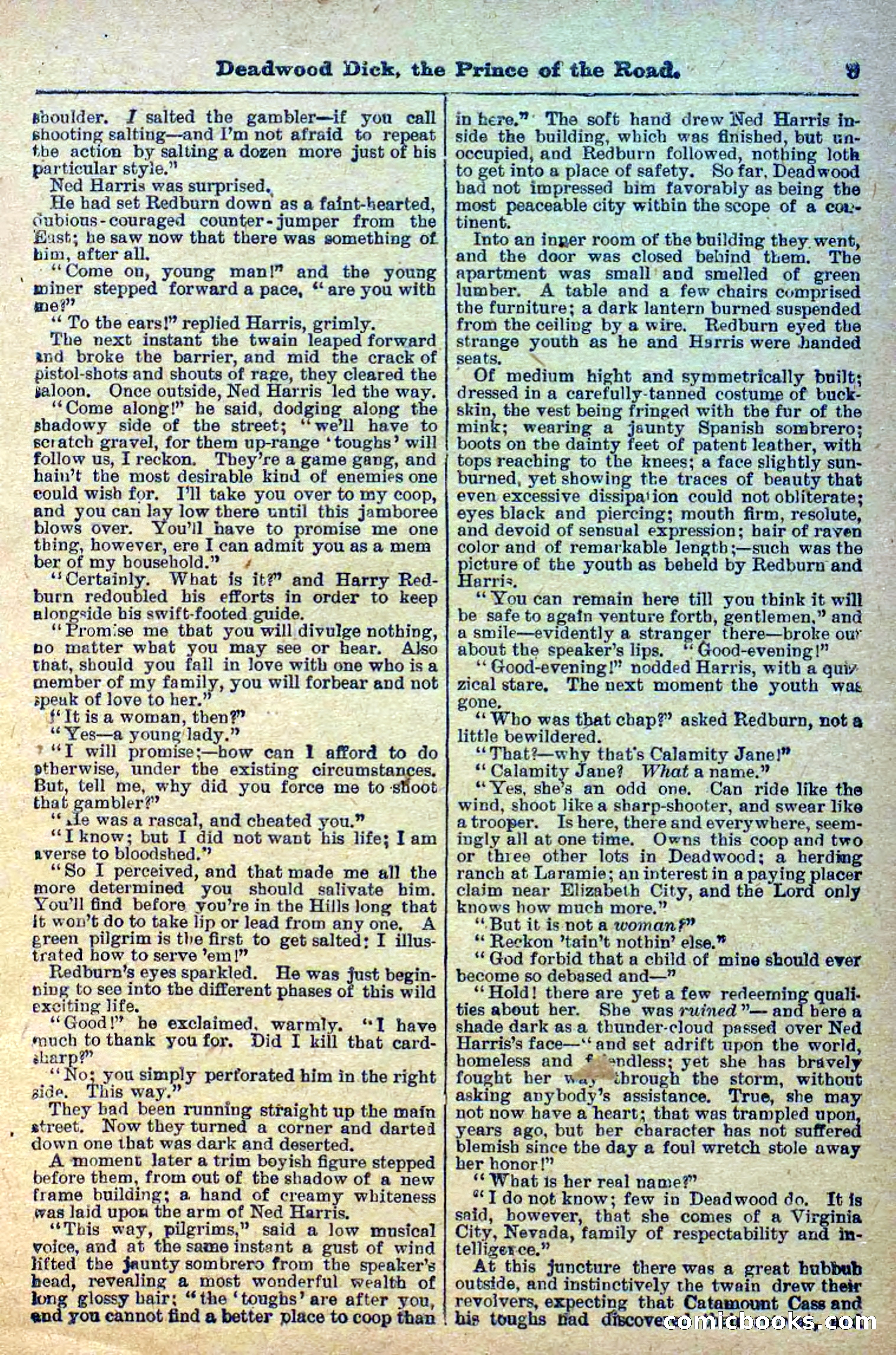 Deadwood Dick Library, Vol. 1, No. 1 — page 11 of 40