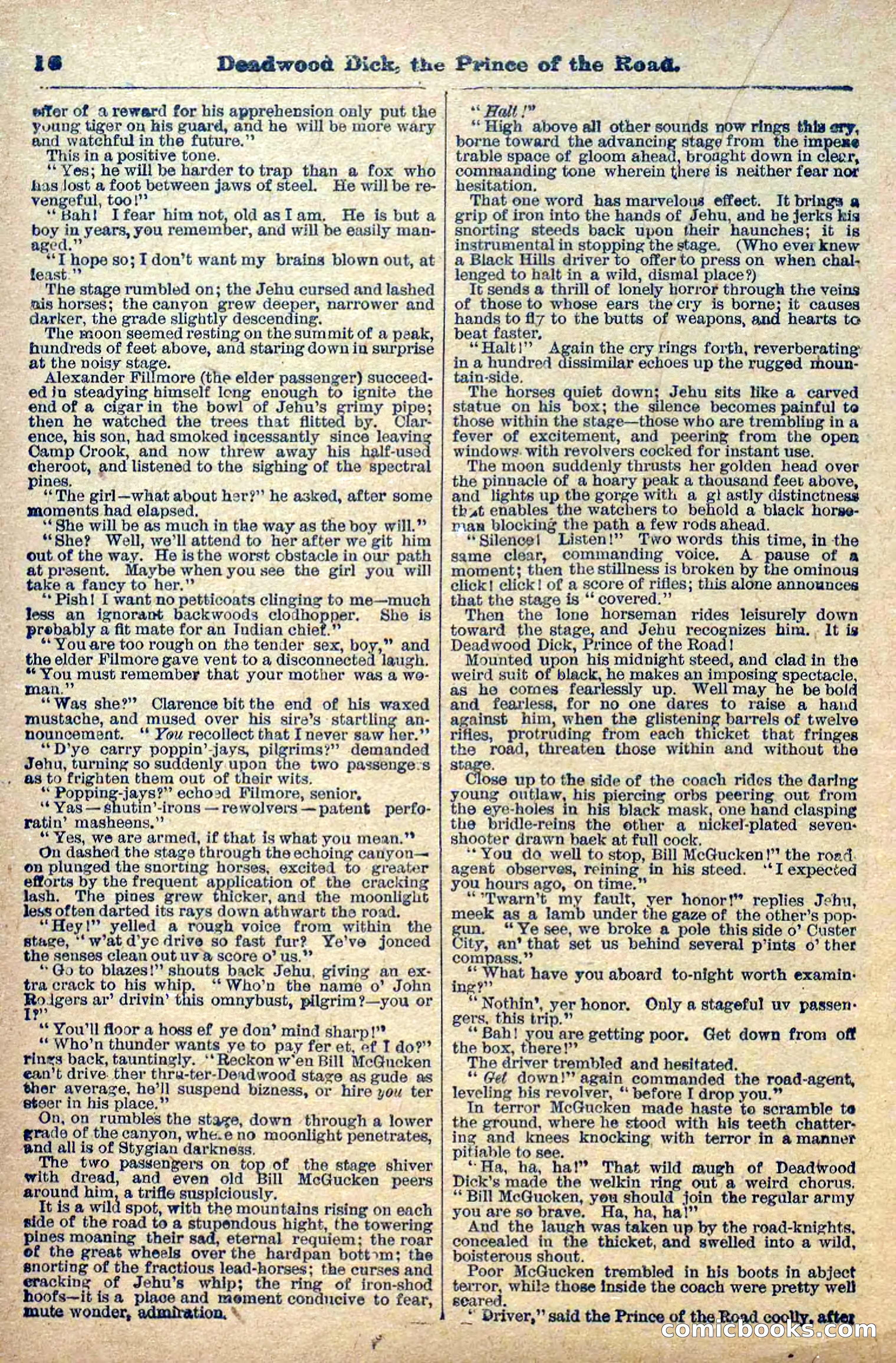Deadwood Dick Library, Vol. 1, No. 1 — page 18 of 40