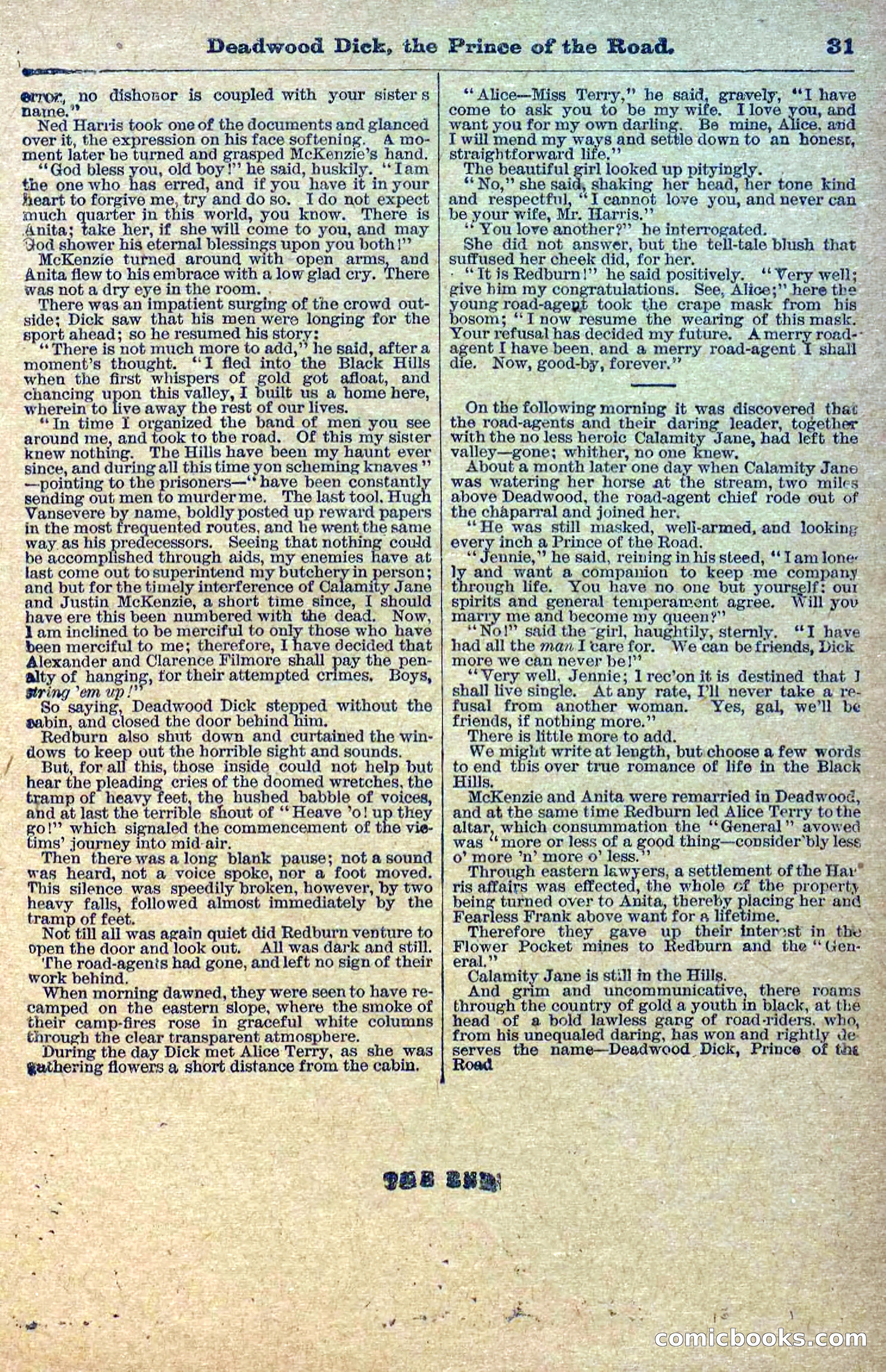 Deadwood Dick Library, Vol. 1, No. 1 — page 33 of 40