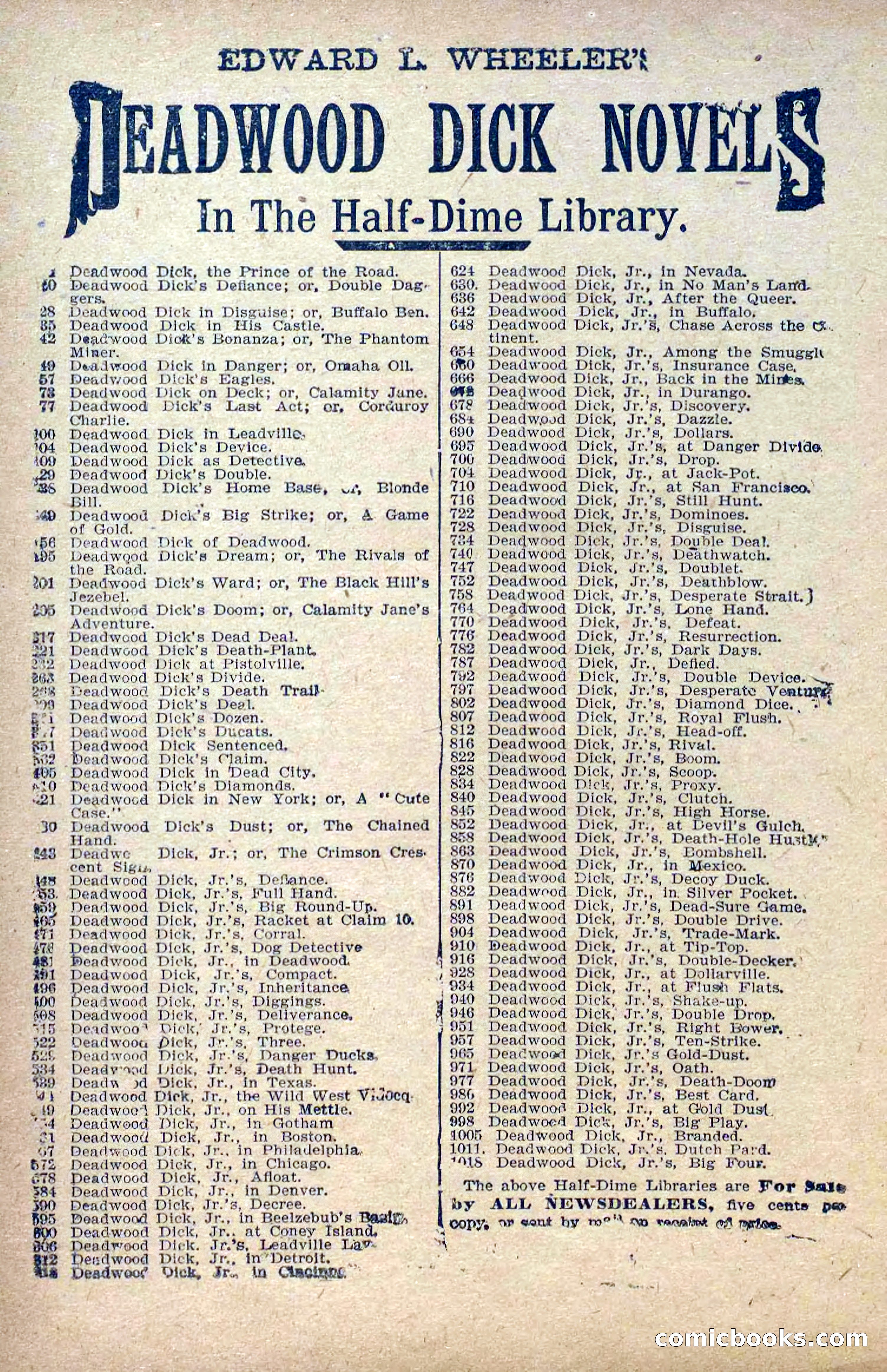 Deadwood Dick Library, Vol. 1, No. 1 — page 34 of 40