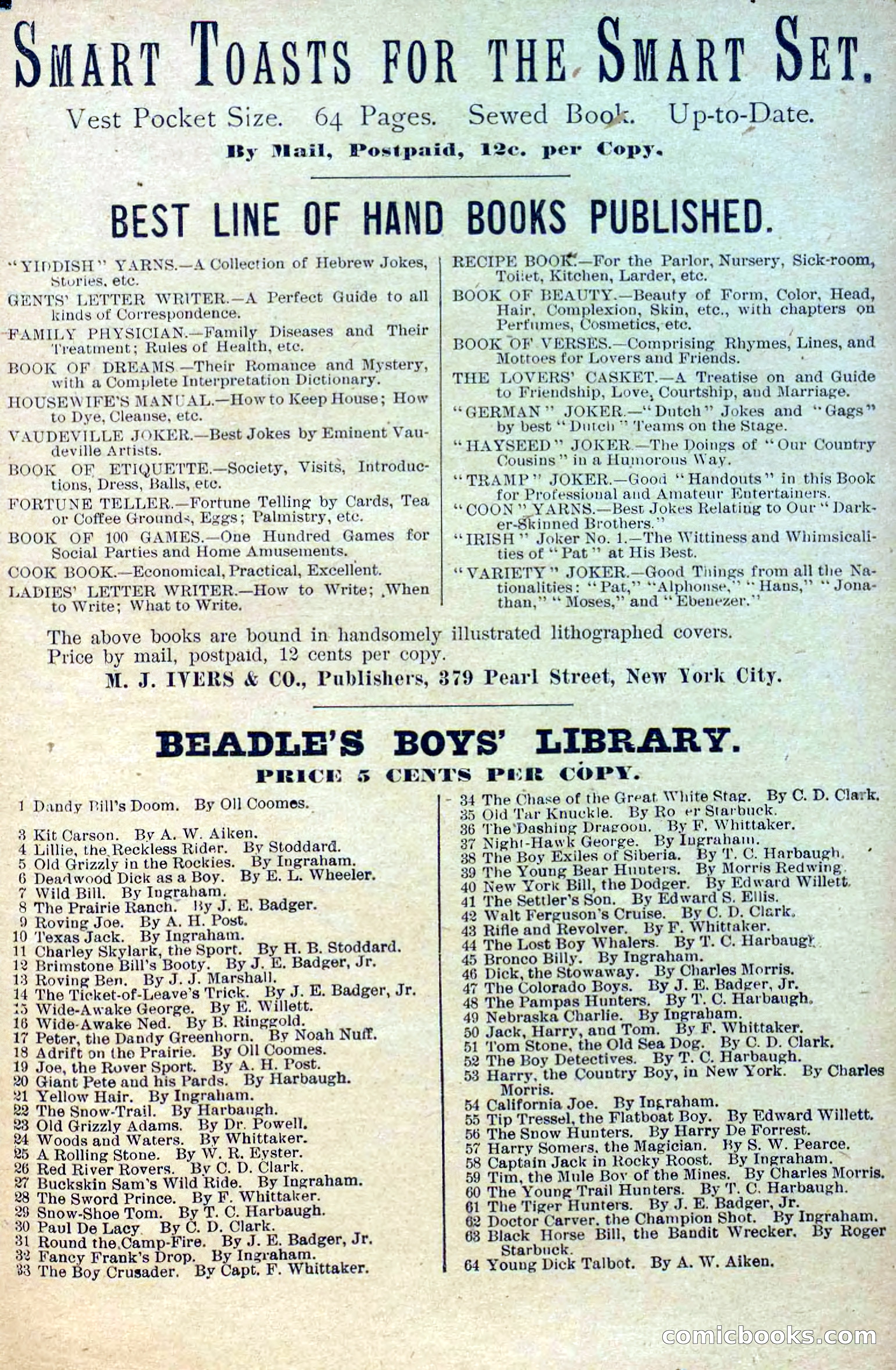 Deadwood Dick Library, Vol. 1, No. 1 — page 35 of 40