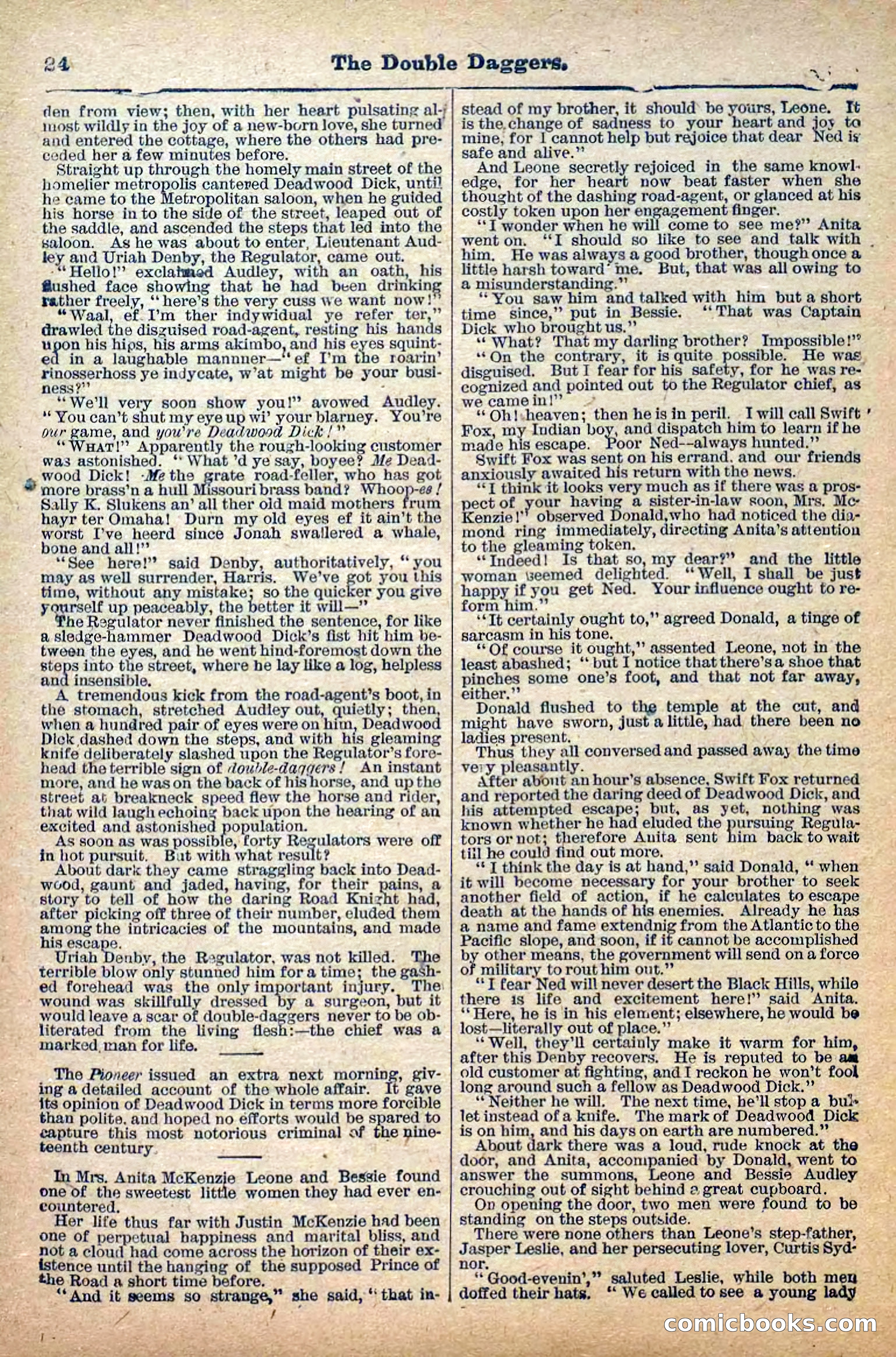 The Deadwood Dick Library, No. 2 — page 26 of 43
