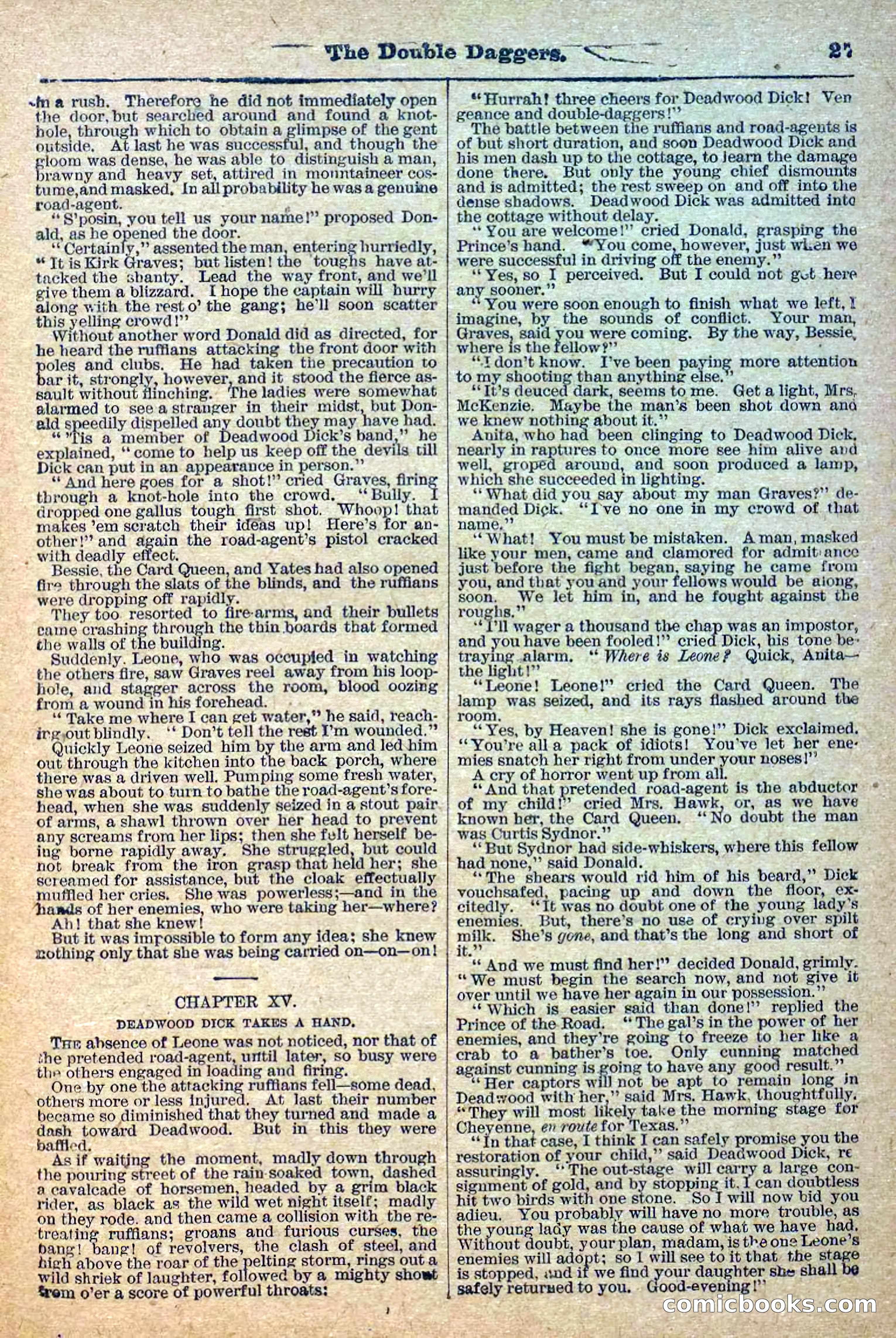 The Deadwood Dick Library, No. 2 — page 29 of 43