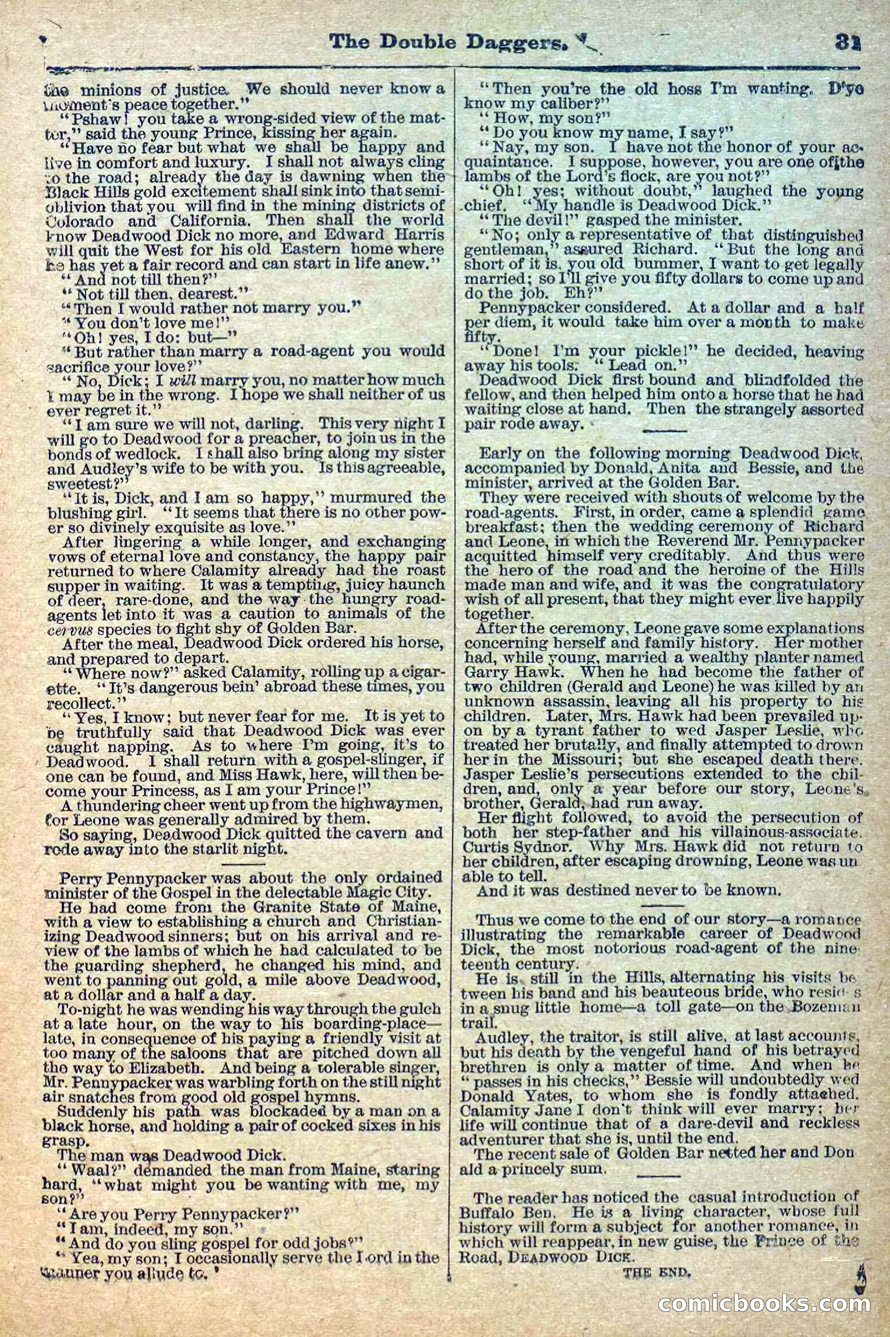 The Deadwood Dick Library, No. 2 — page 33 of 43