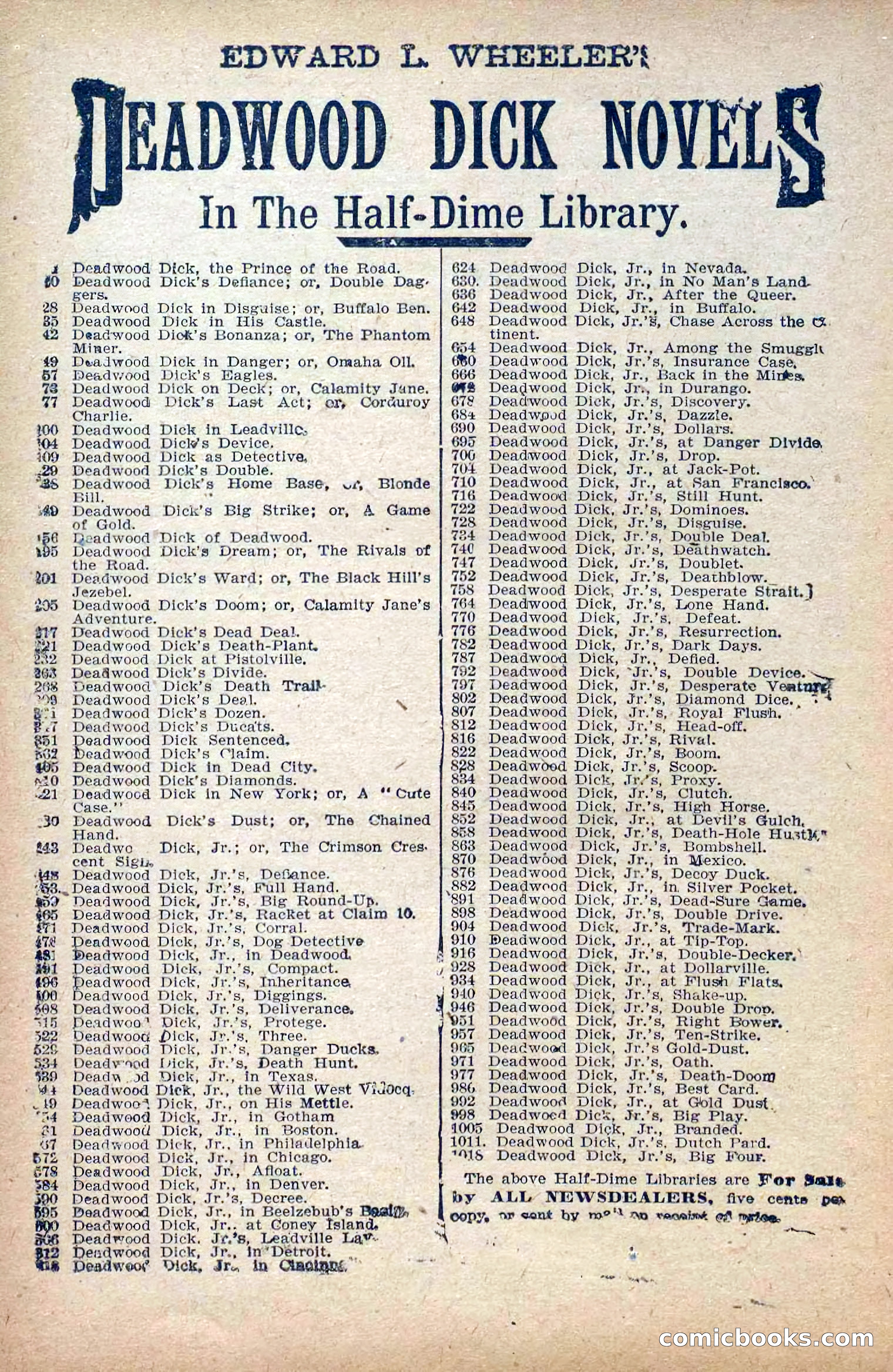 The Deadwood Dick Library, No. 2 — page 34 of 43