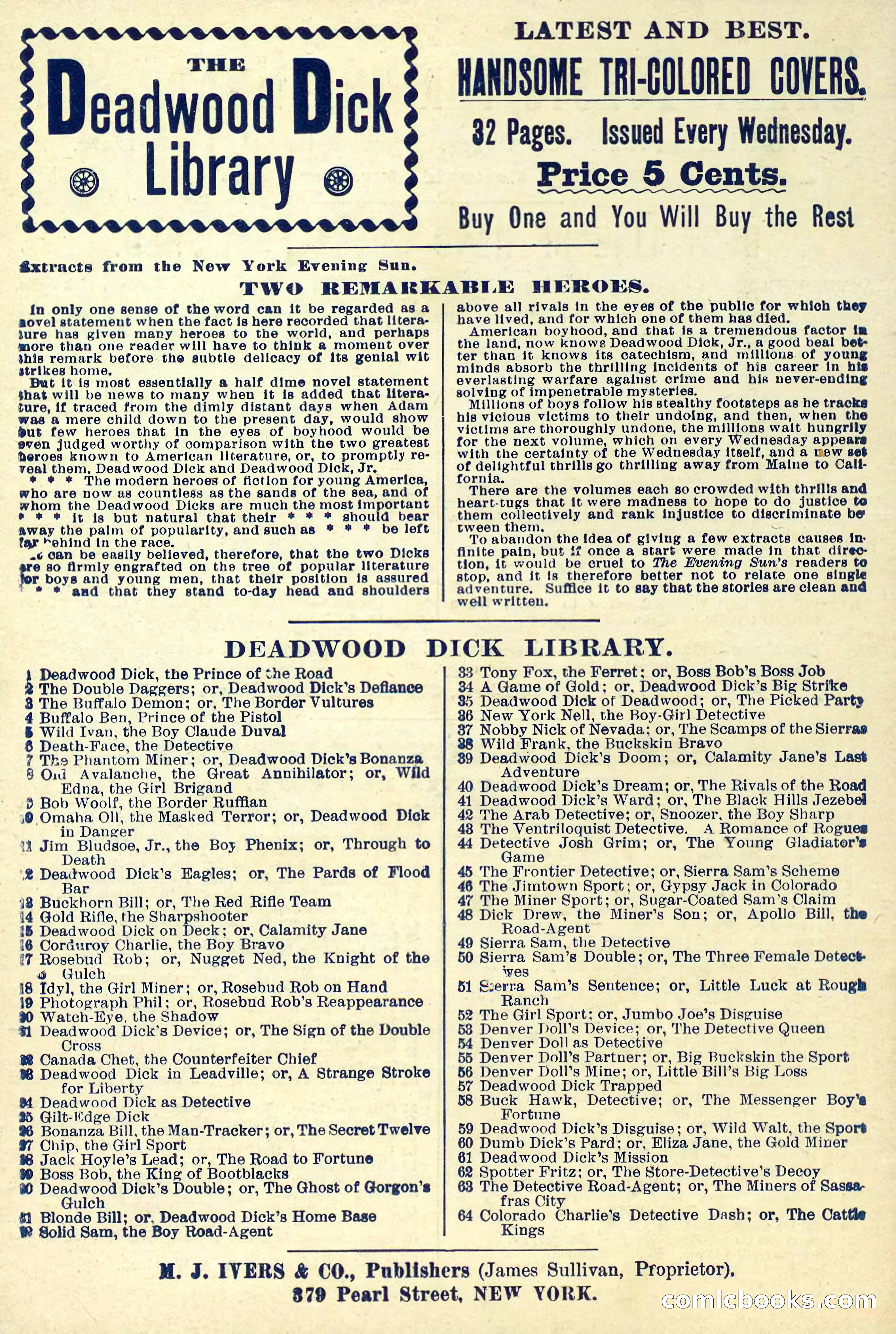 The Deadwood Dick Library, No. 2 — page 36 of 43