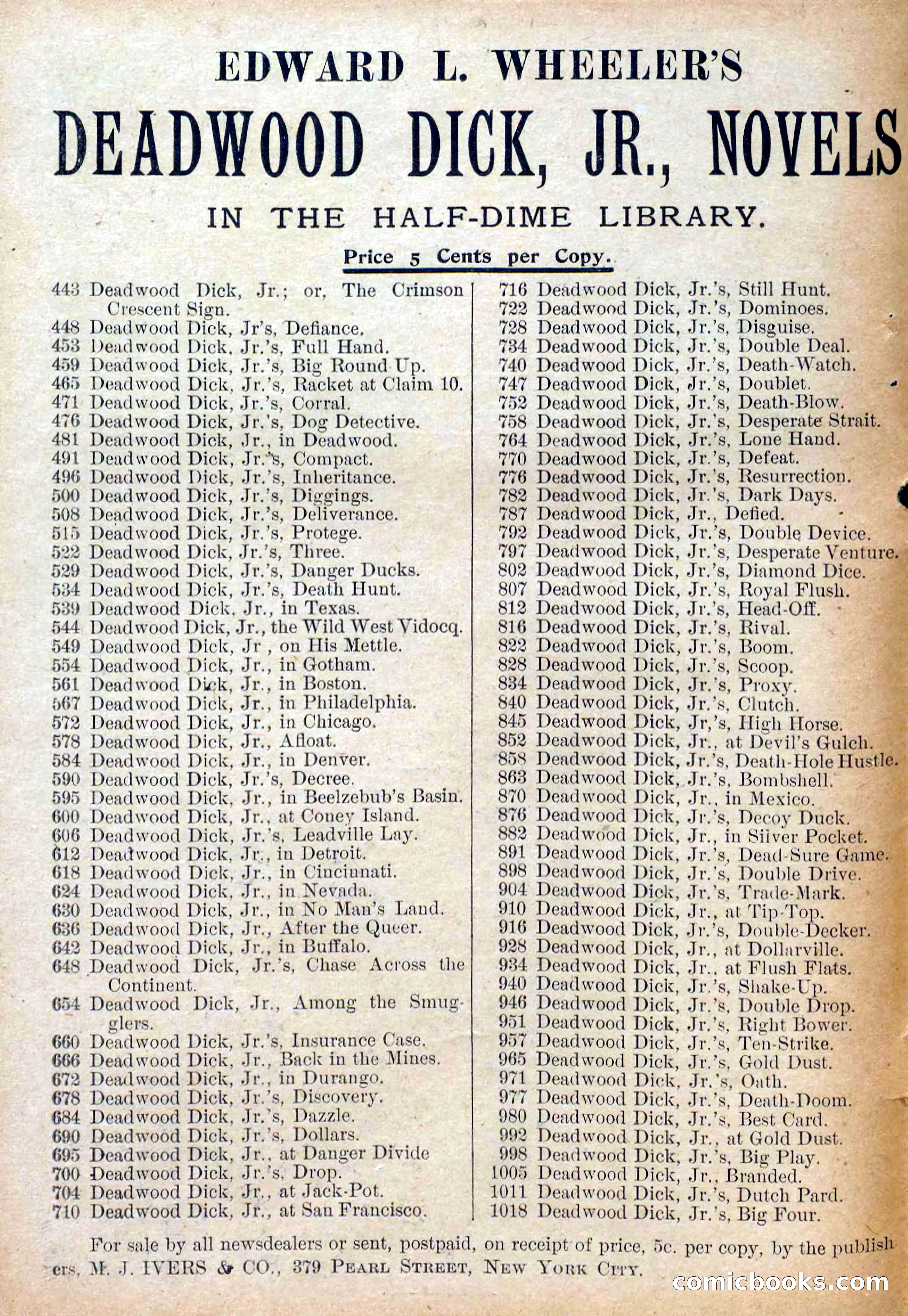 Deadwood Dick Library, No. 4 — page 2 of 41