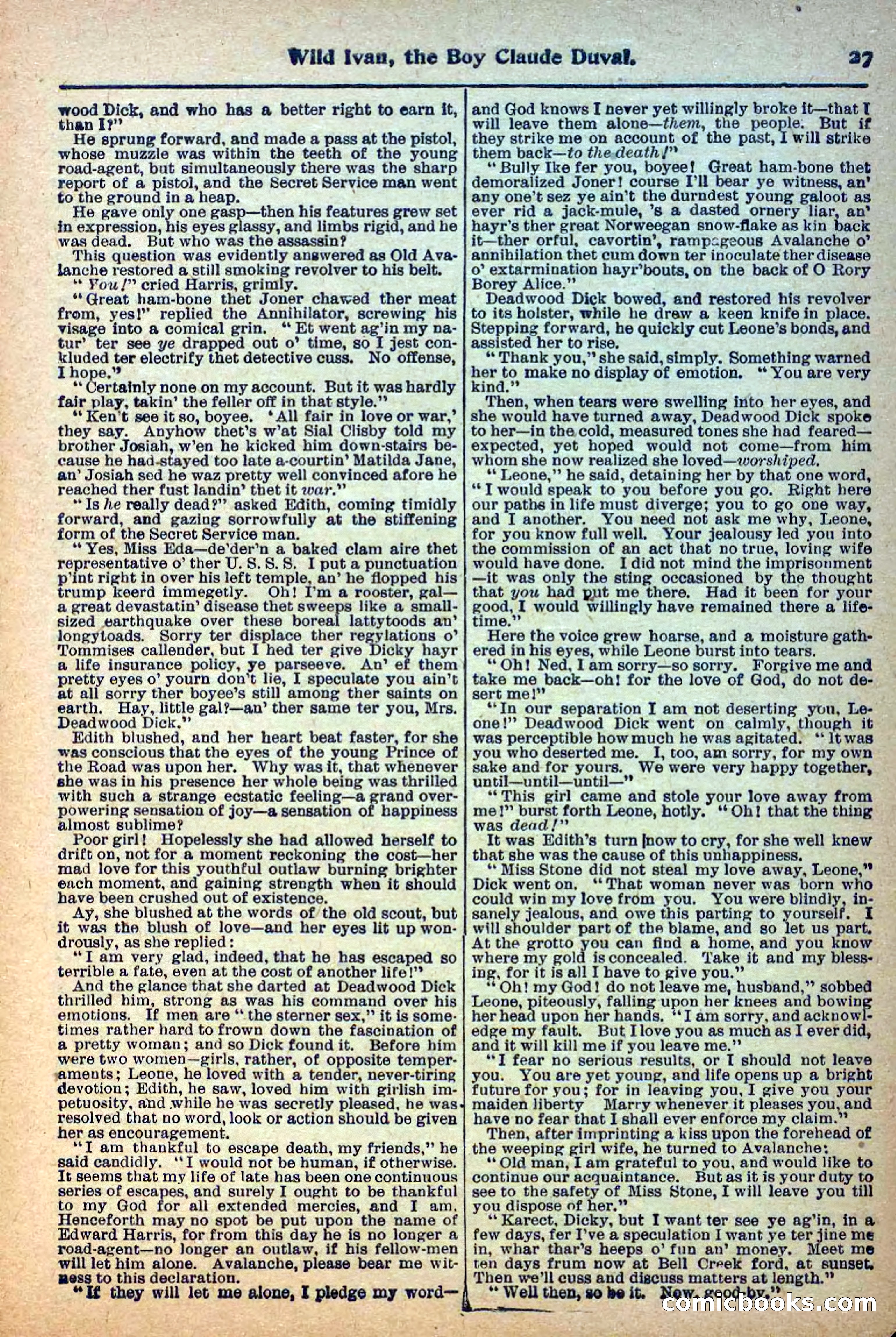 Deadwood Dick Library, Vol. 1, No. 5 — page 29 of 42