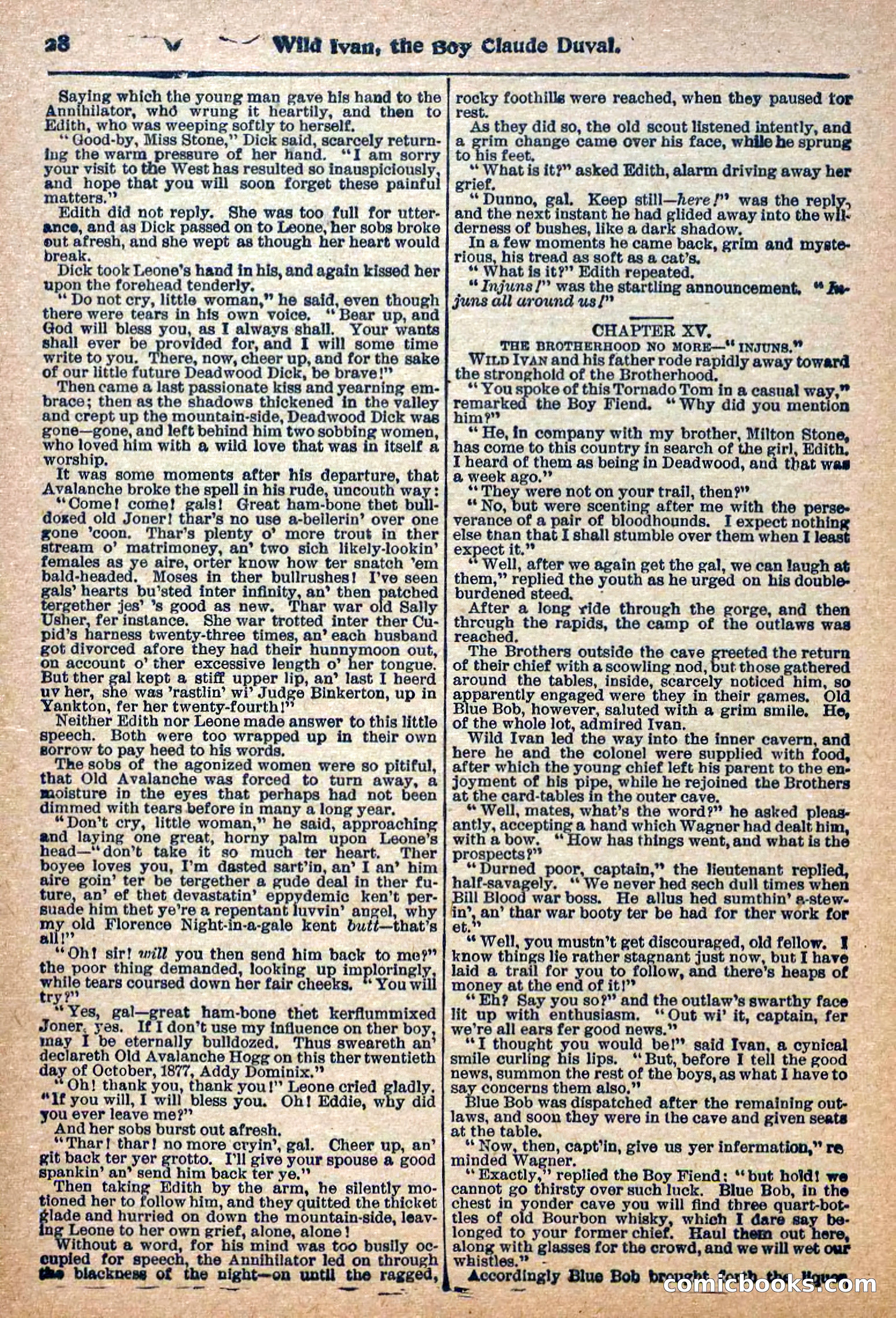 Deadwood Dick Library, Vol. 1, No. 5 — page 30 of 42