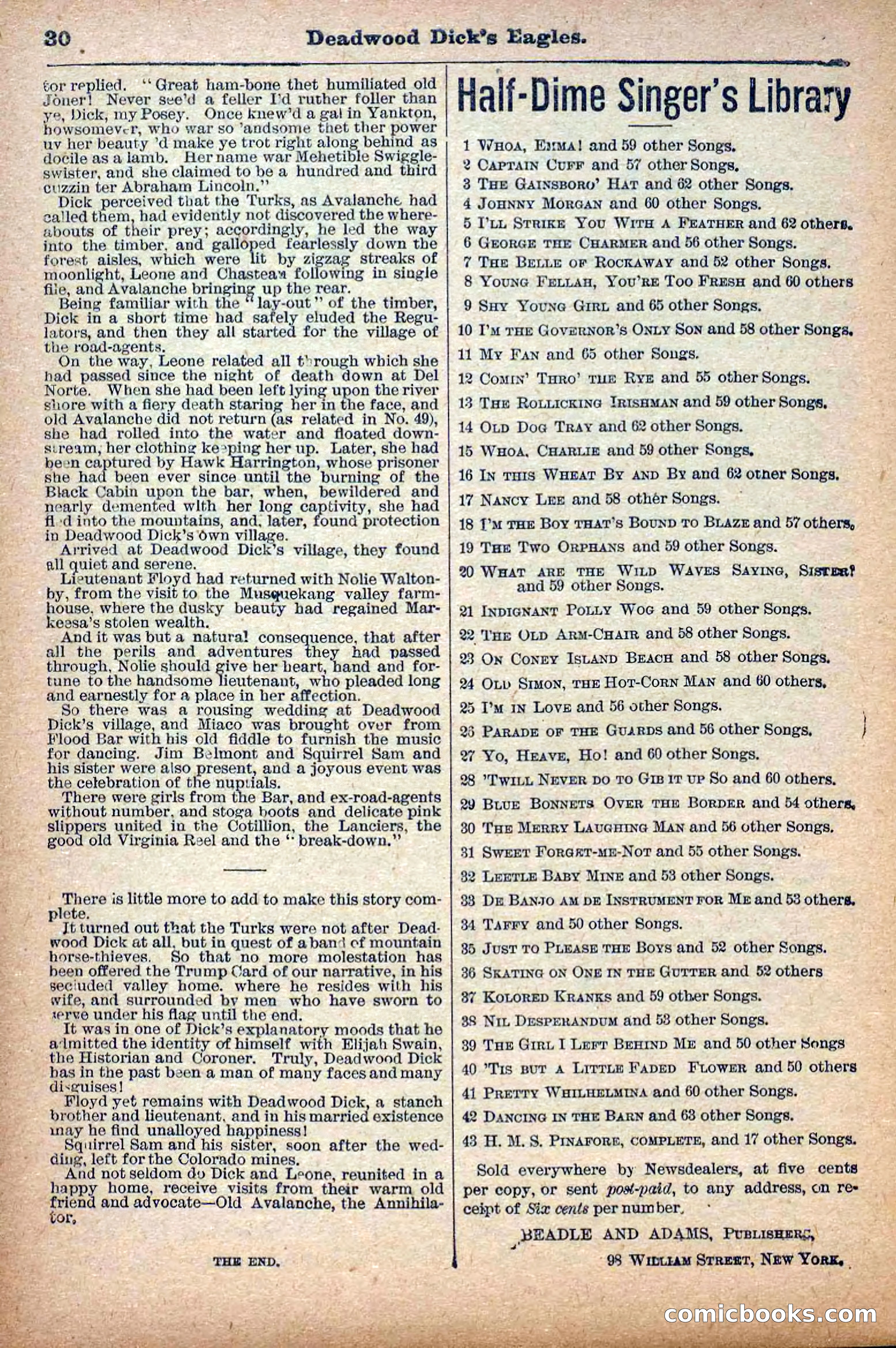 Deadwood Dick Library, Vol. 1, No. 12 — page 32 of 38