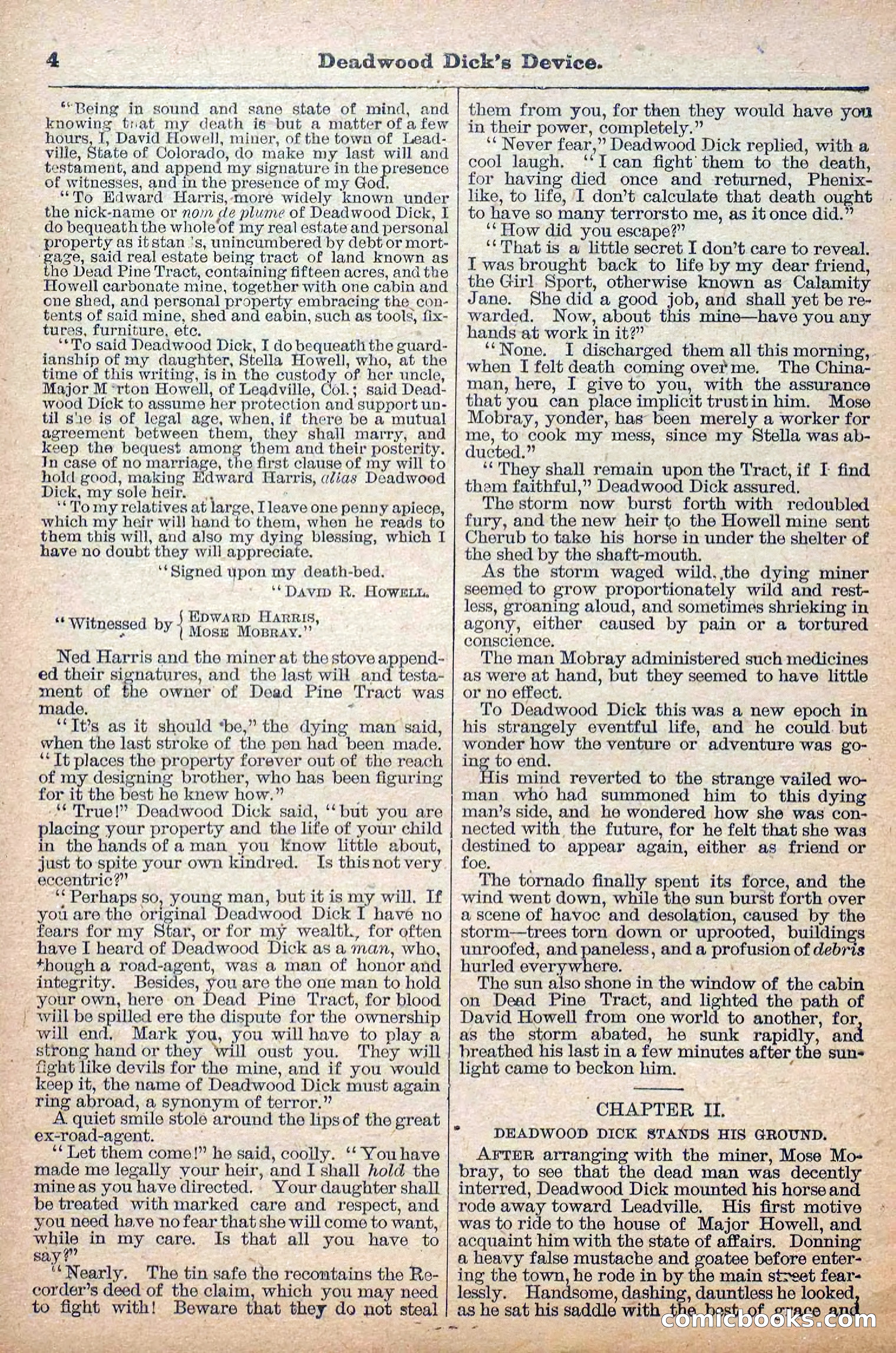 The Deadwood Dick Library, No. 21 — page 6 of 40