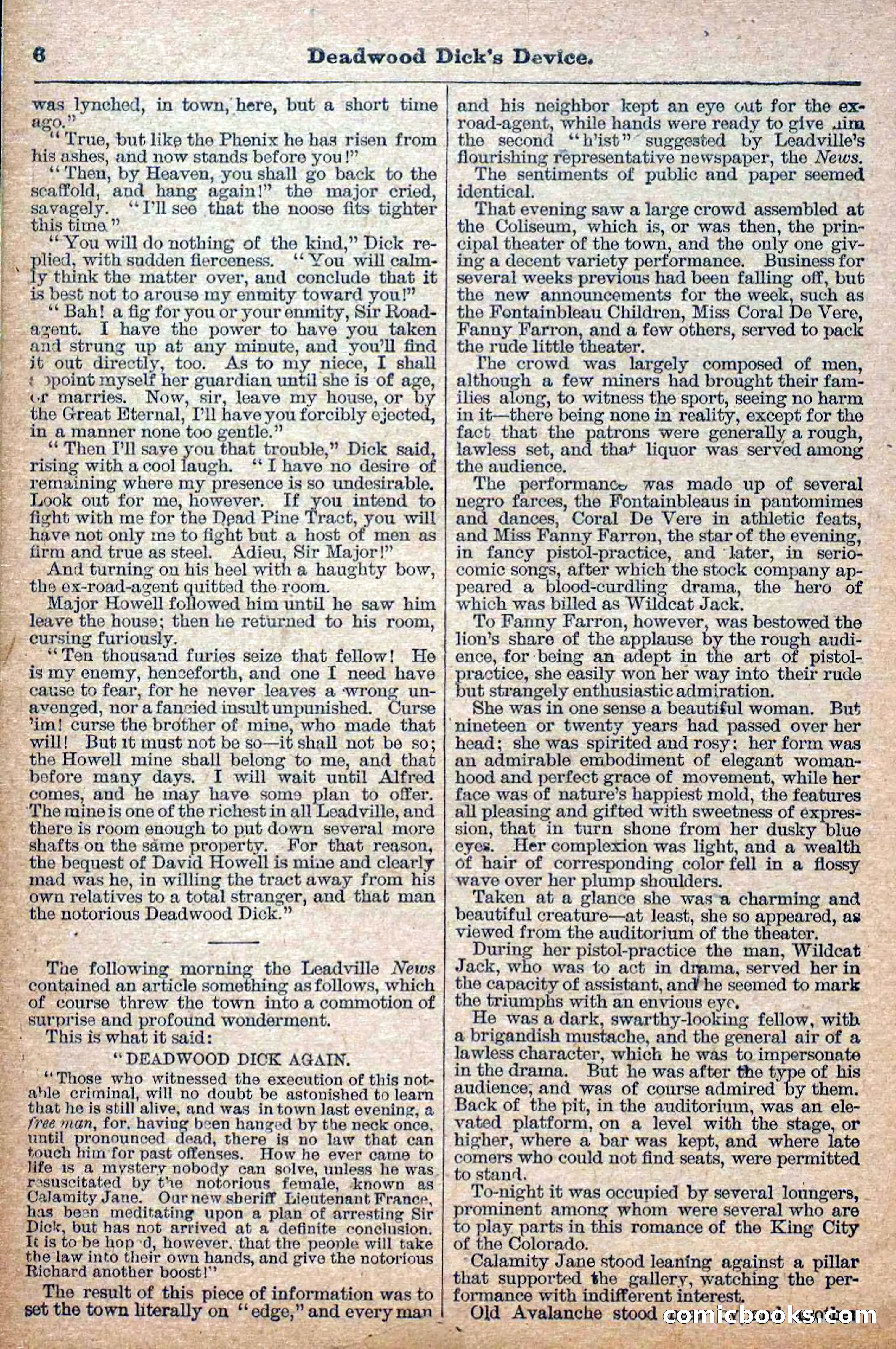 The Deadwood Dick Library, No. 21 — page 8 of 40
