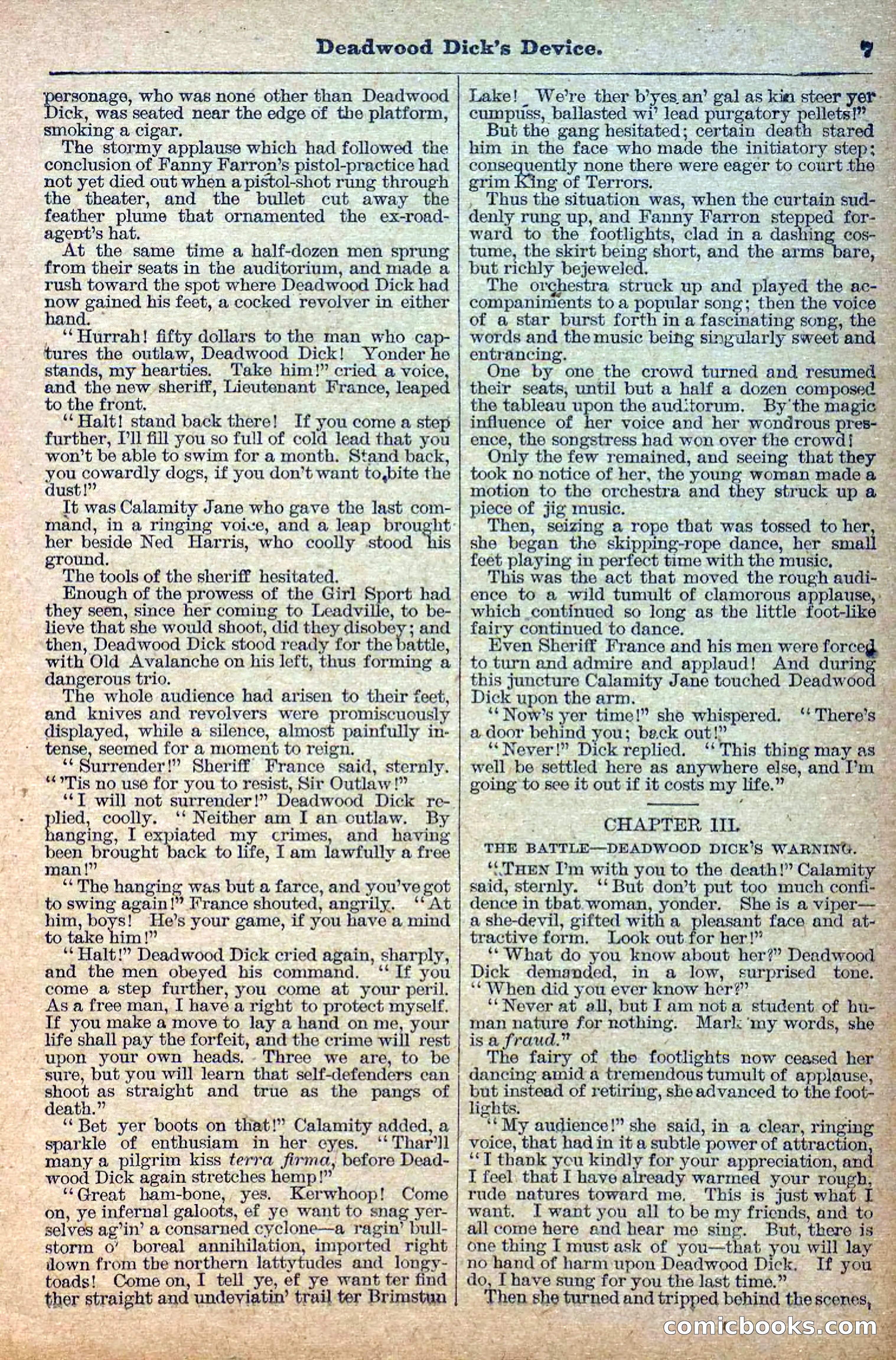 The Deadwood Dick Library, No. 21 — page 9 of 40