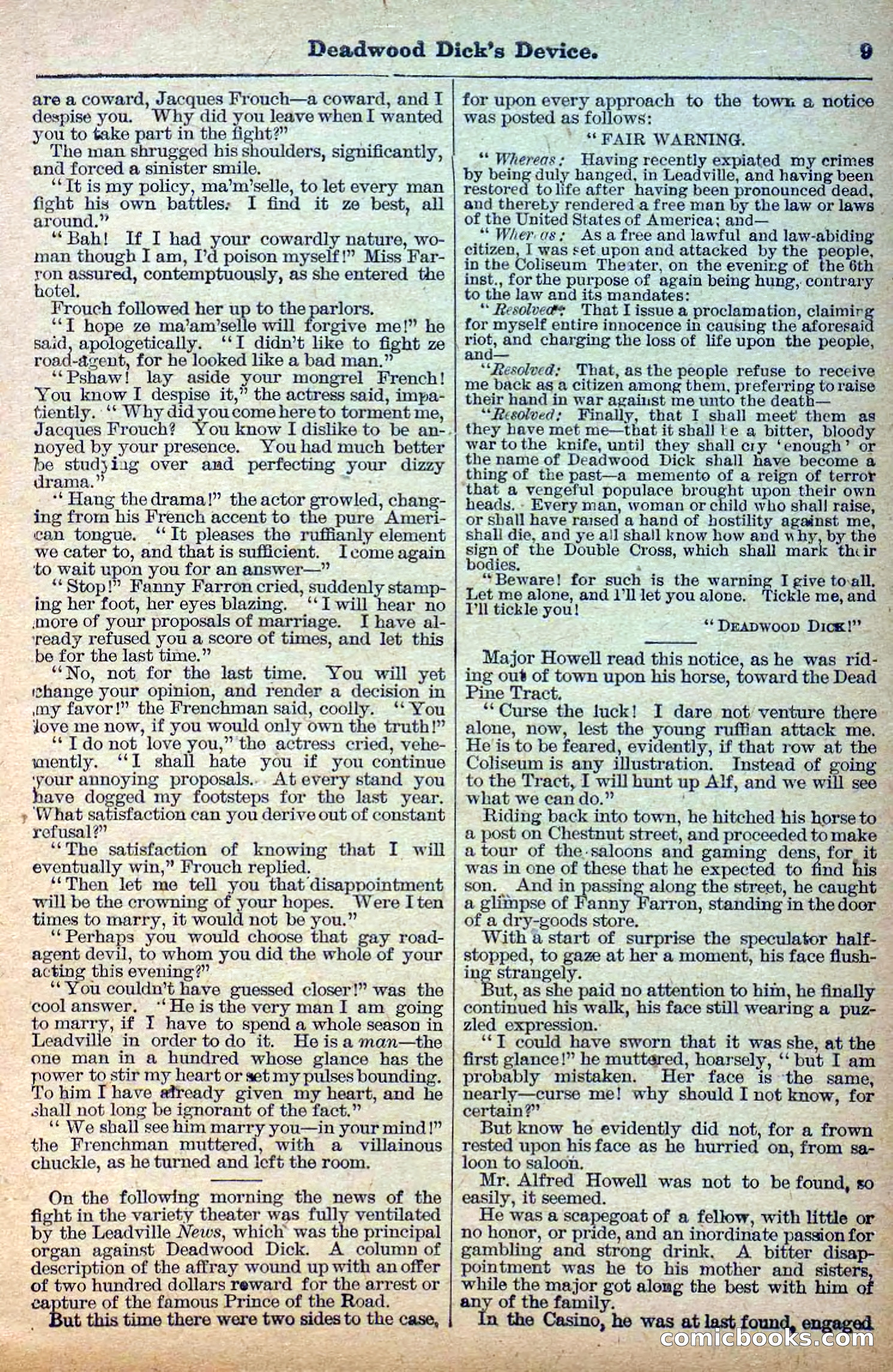 The Deadwood Dick Library, No. 21 — page 11 of 40