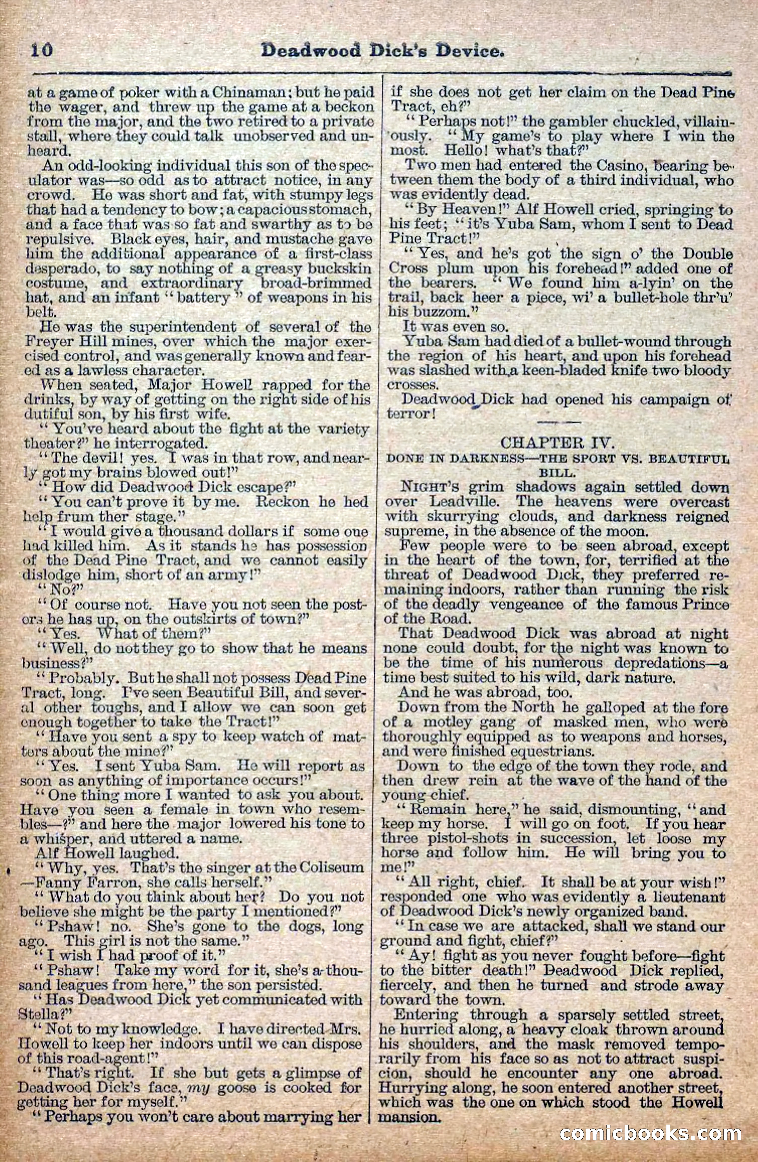 The Deadwood Dick Library, No. 21 — page 12 of 40