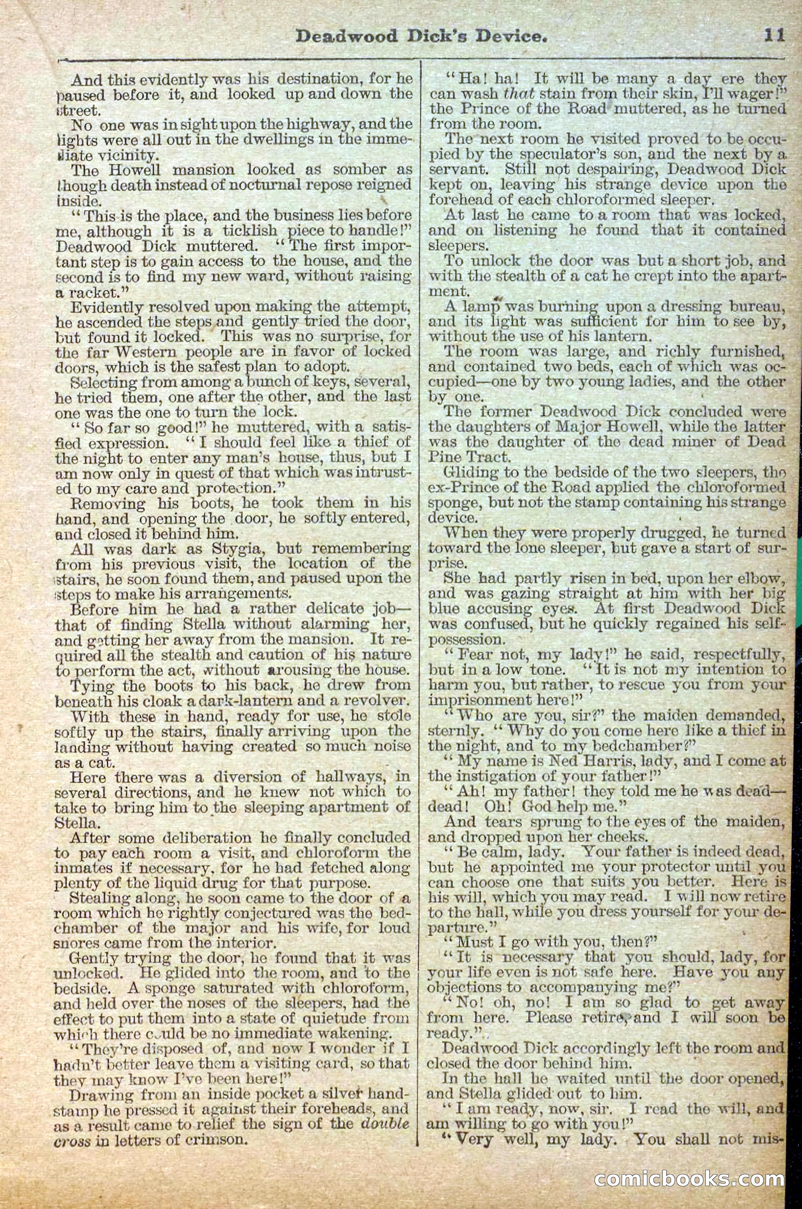 The Deadwood Dick Library, No. 21 — page 13 of 40