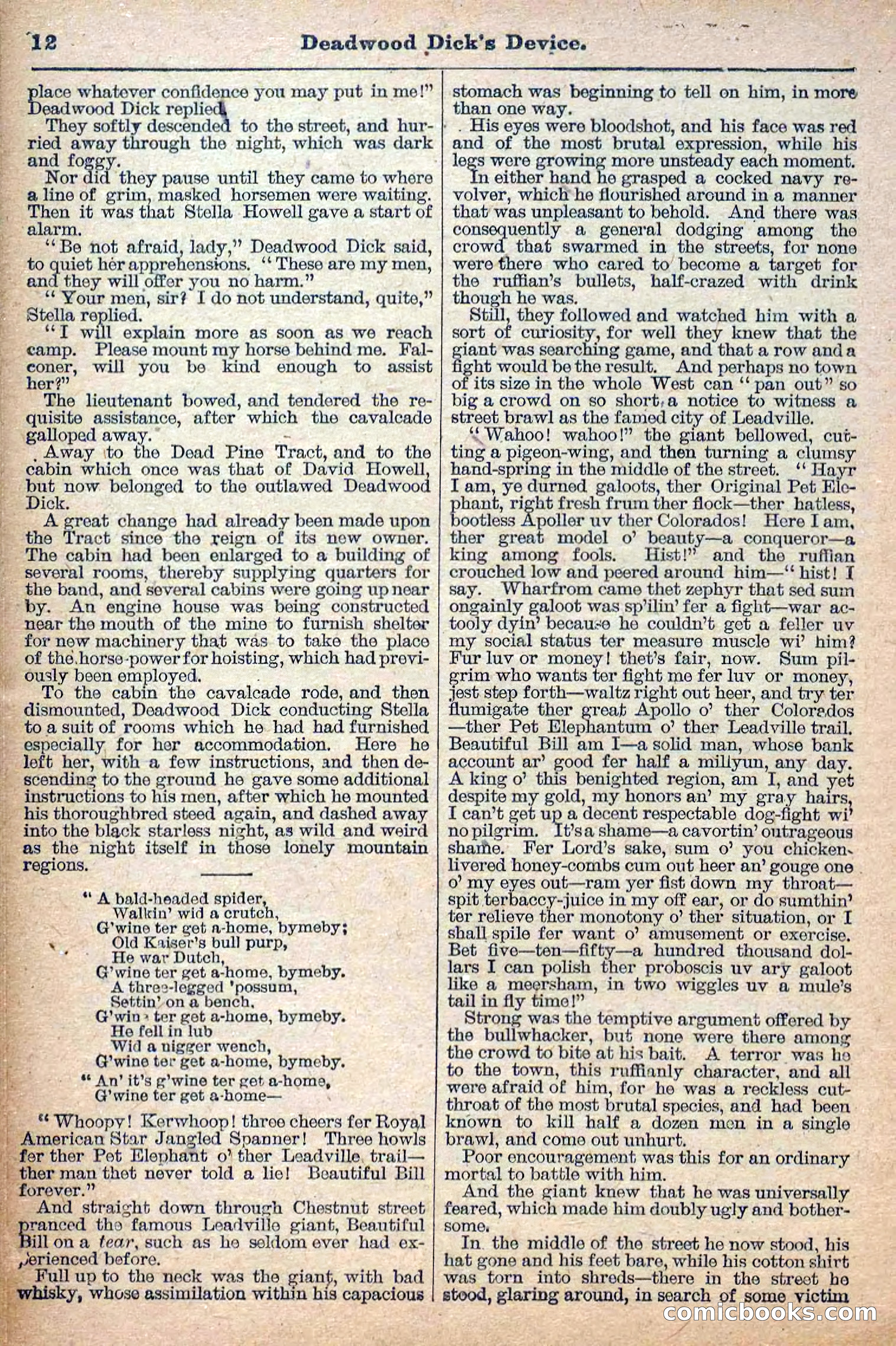 The Deadwood Dick Library, No. 21 — page 14 of 40