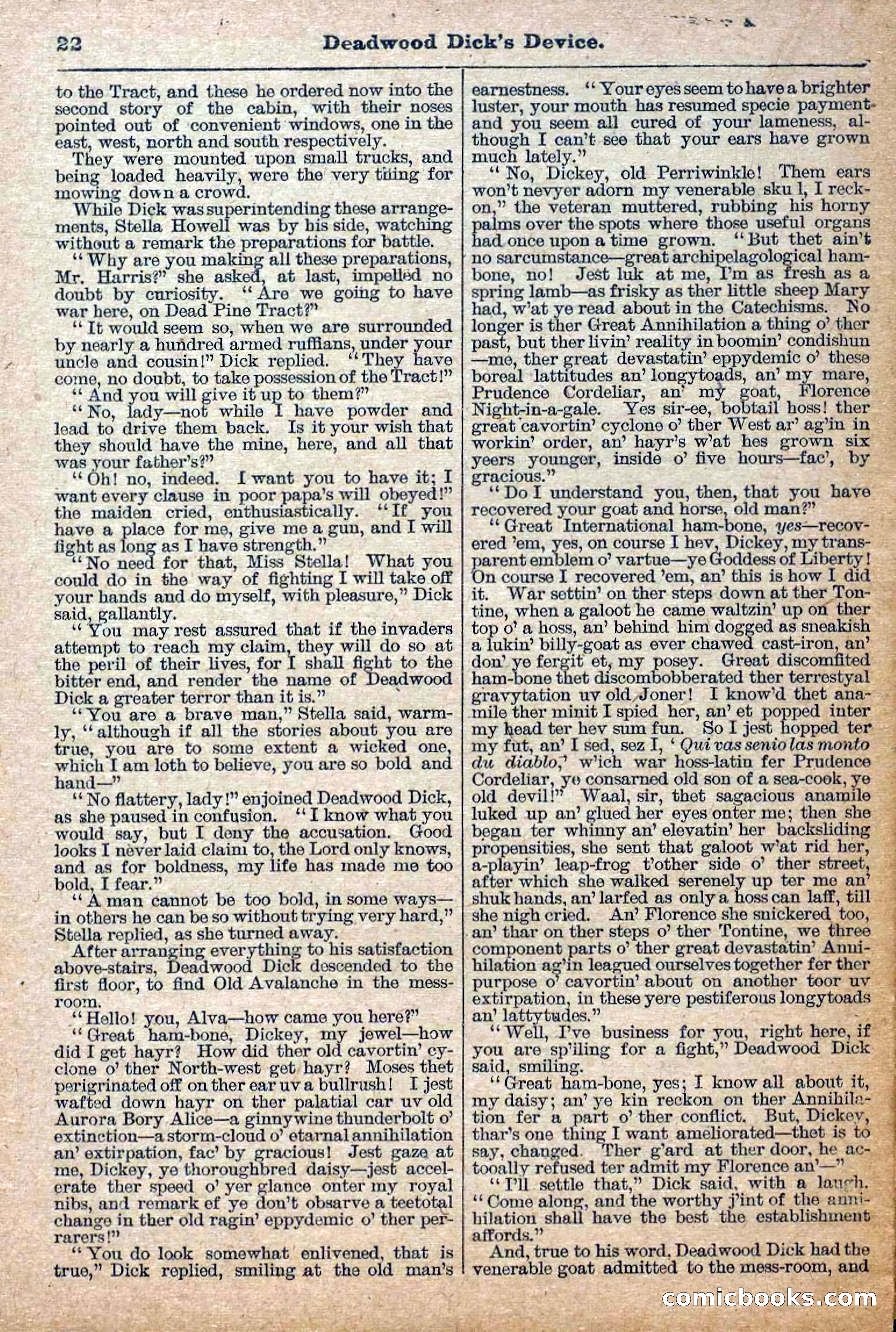 The Deadwood Dick Library, No. 21 — page 24 of 40